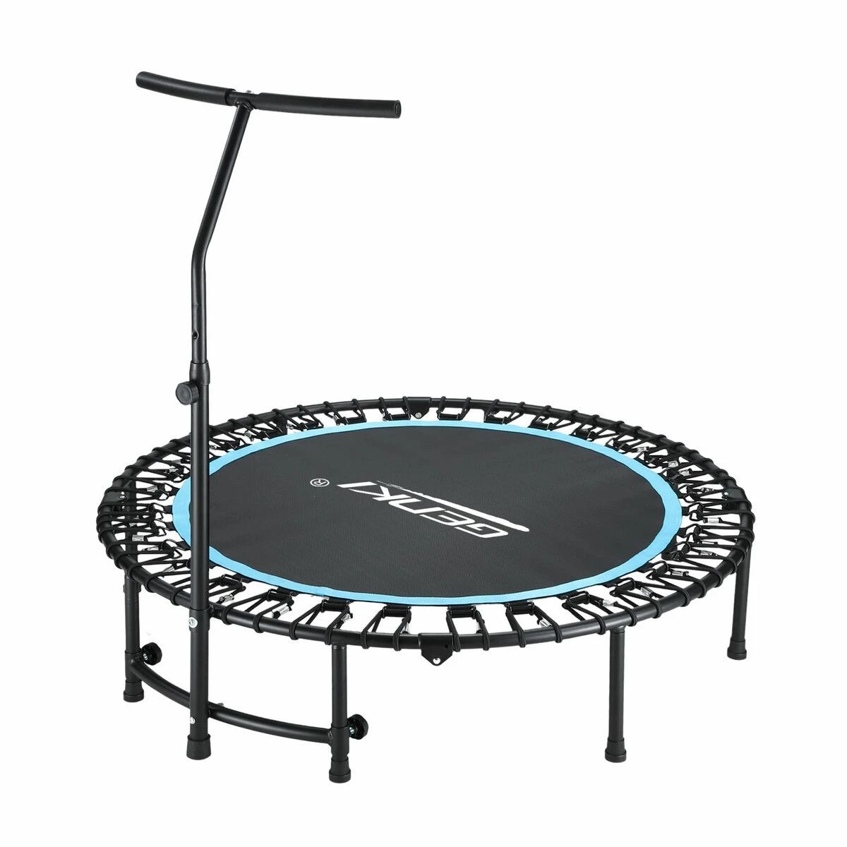 1 Genki Mini Trampoline Foldable Rebounder Jumping - Black, 1 of 1