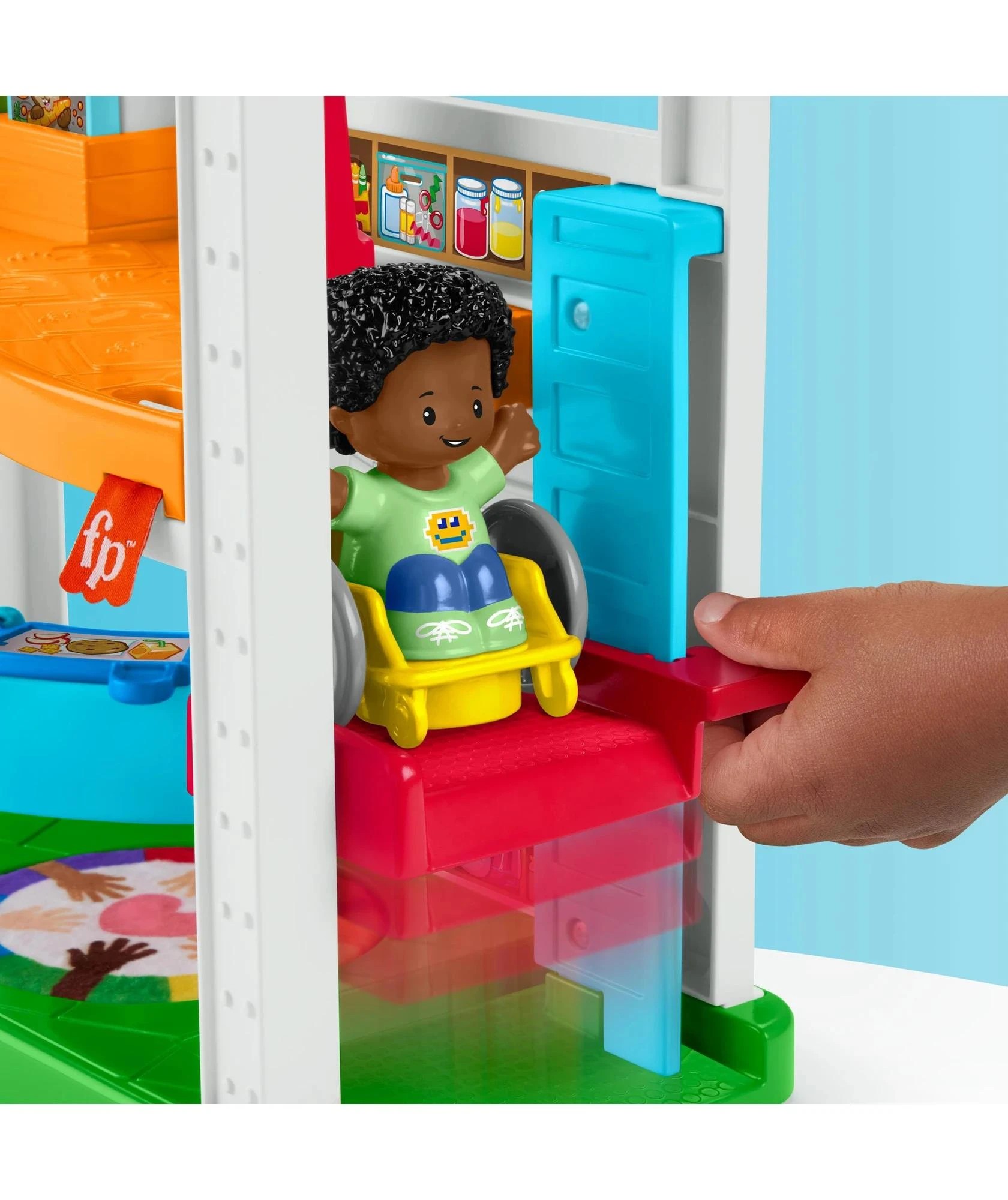 6 Fisher-Price Little People Play for All School Toddler Playset, 6 of 7