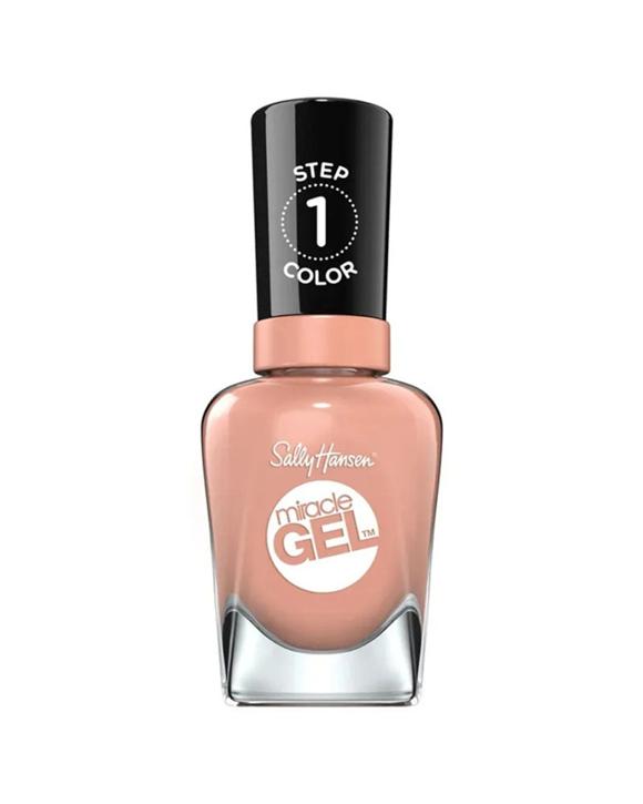 Sally Hansen Miracle Gel Nail Polish Frill Seeker Long-Wear Chip Resistant - Pink