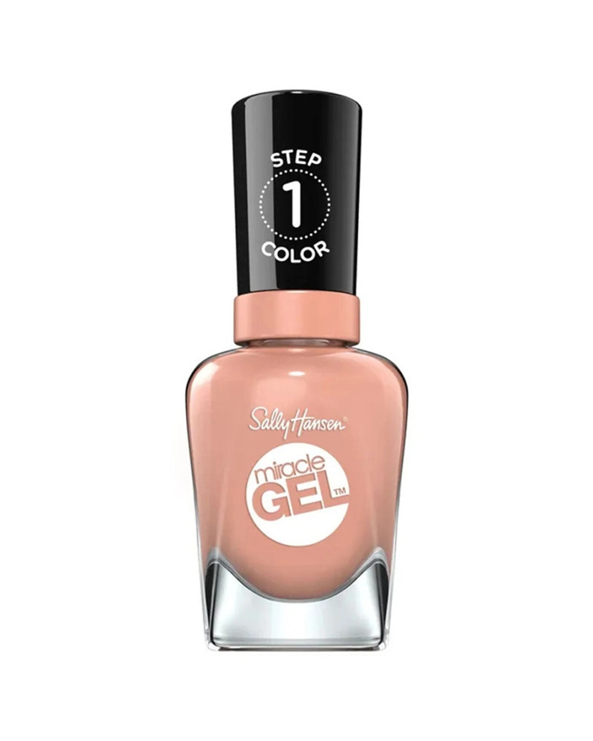 1 Sally Hansen Miracle Gel Nail Polish Frill Seeker Long-Wear Chip Resistant - Pink, 1 of 1
