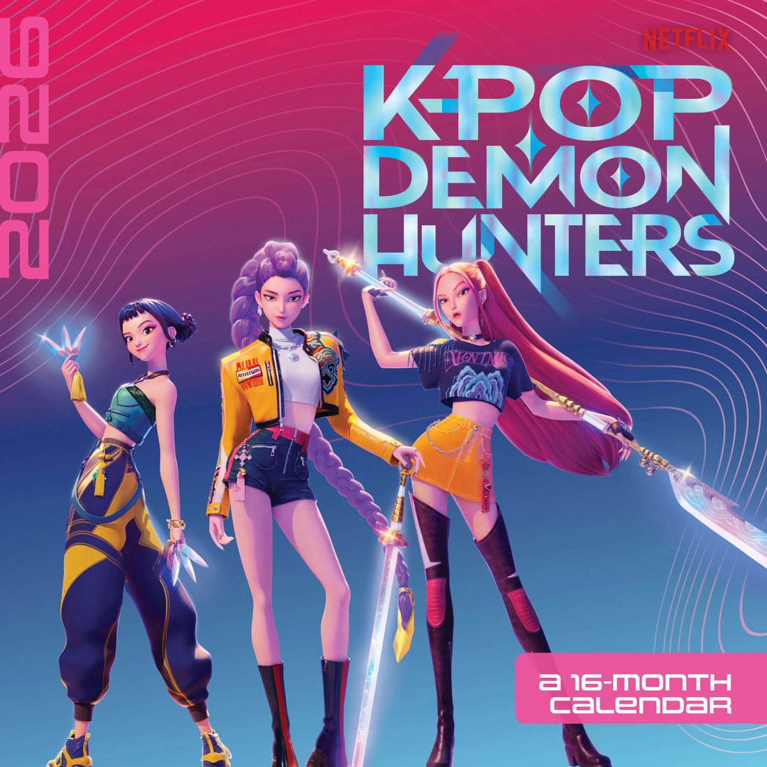 1 2026 Netflix KPop Demon Hunters Calendar, 1 of 5