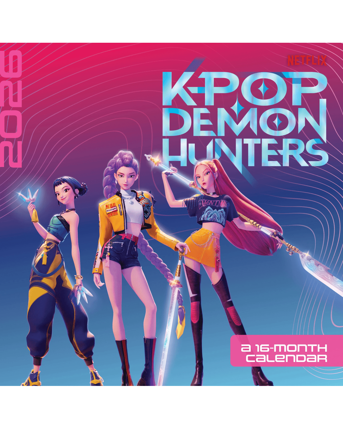 1 2026 Netflix KPop Demon Hunters Calendar, 1 of 5