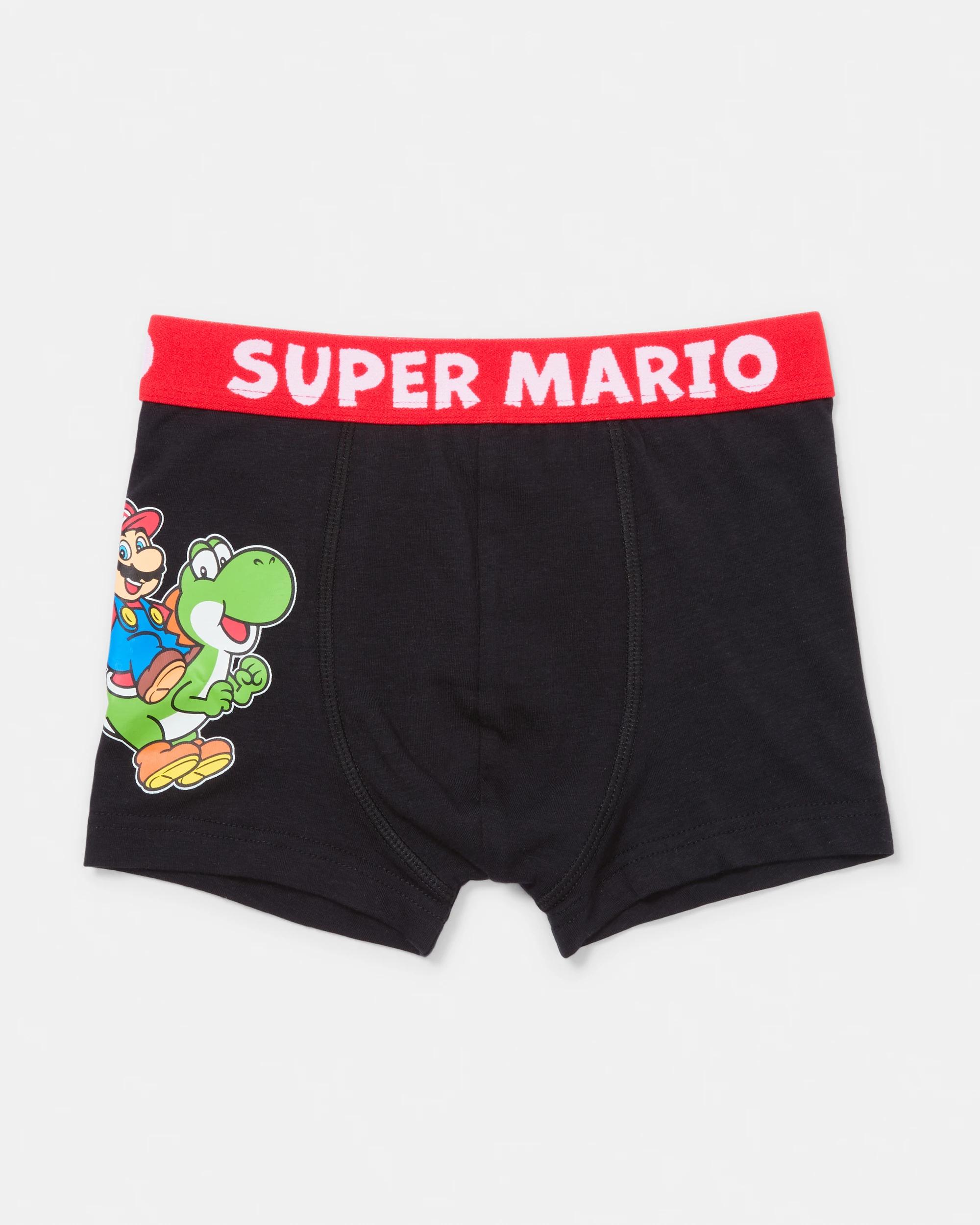 4 3 Pack Super Mario License Trunks Supermario, 4 of 6
