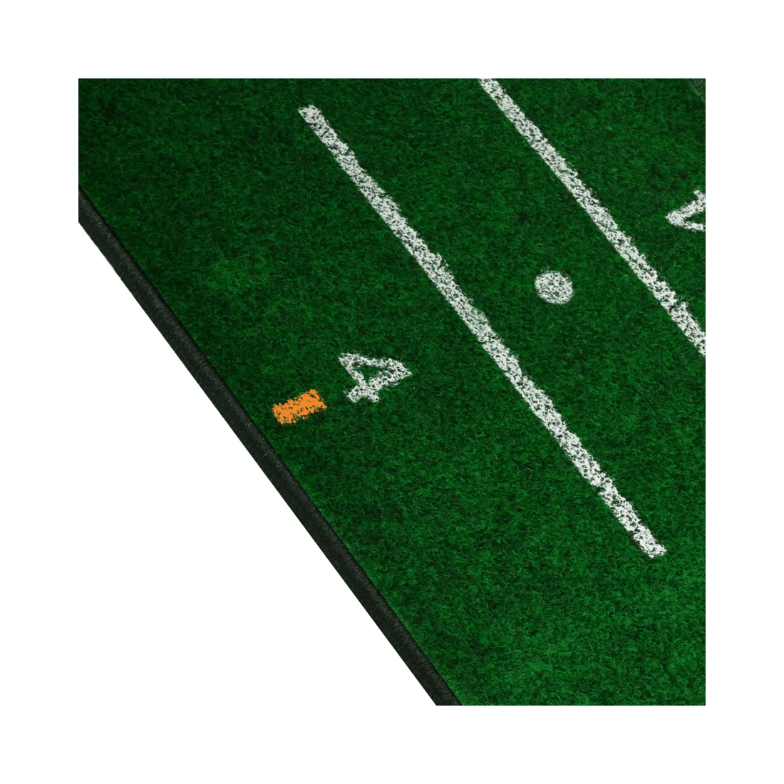 6 Advwin Foldable Golf Putting Mat with Auto Ball Return, 3 Holes - Green, 6 of 6