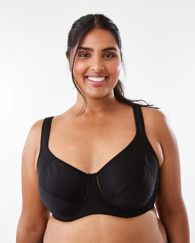 Full Figure Sports Underwire Soft Cup