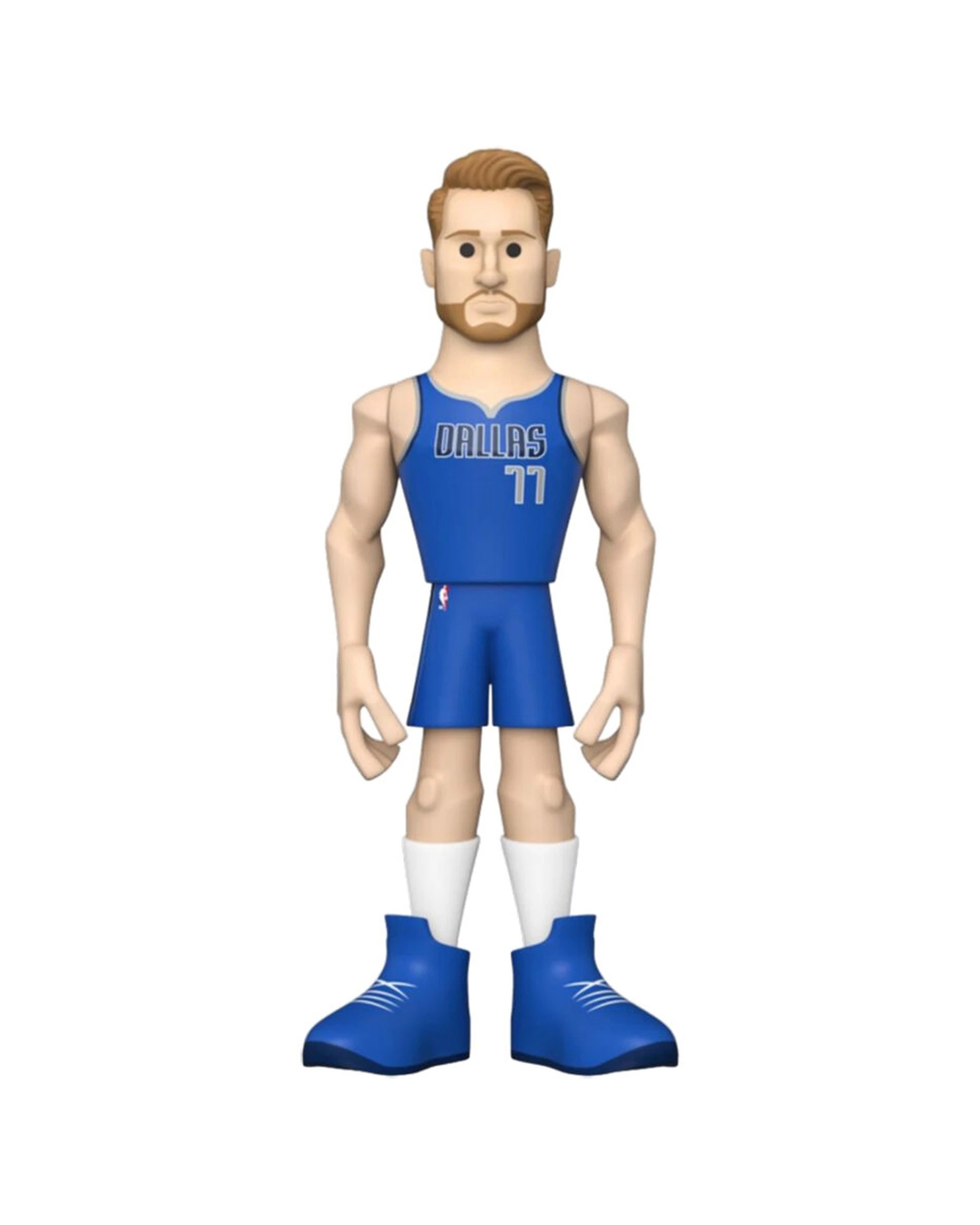 1 NBA Luka Doncic Action Figure 12 Inch Vinyl Sports Collectible Display-Ready Box - Blue, 1 of 4