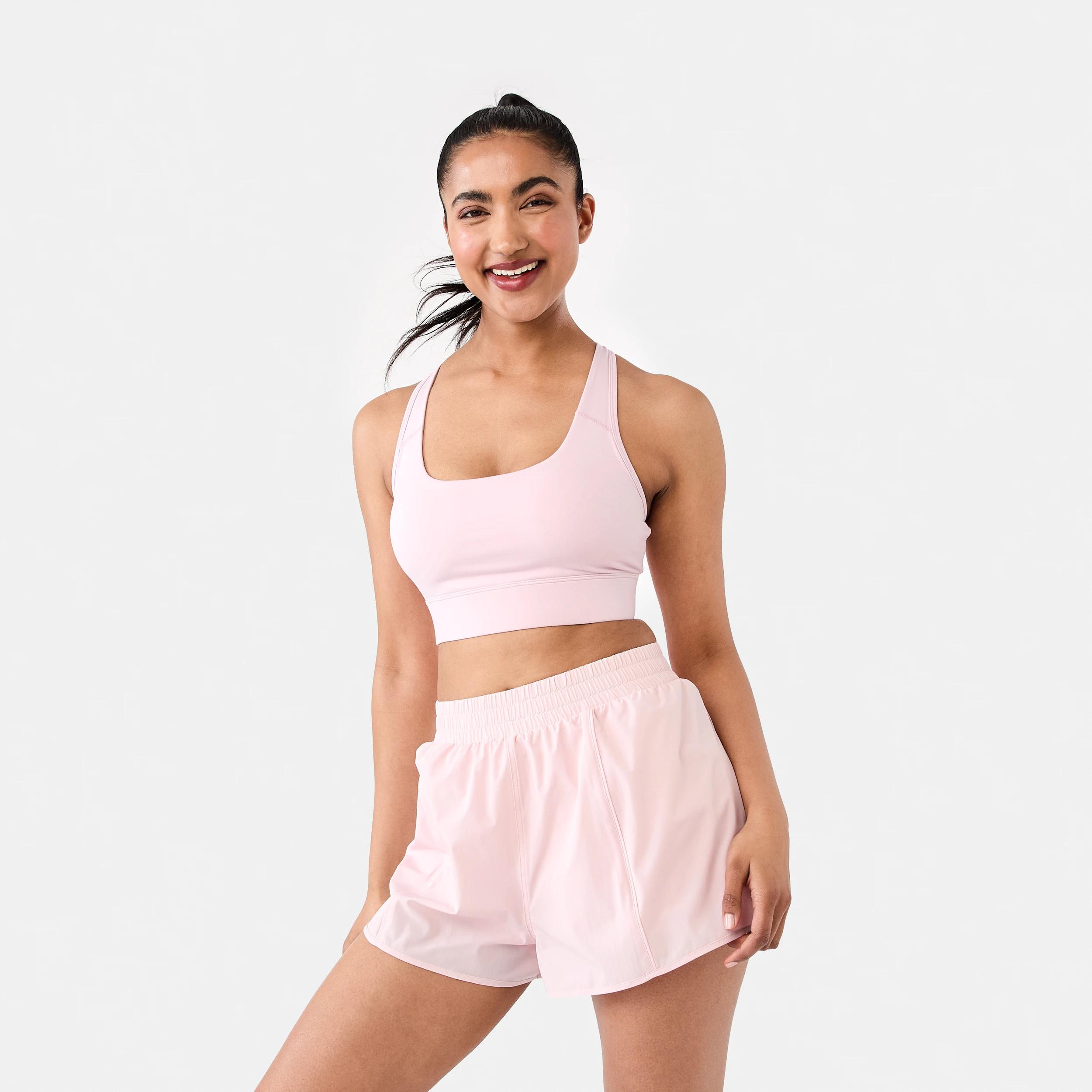 10 Active Womens Performance Crop Top AURA PINK, 10 of 10
