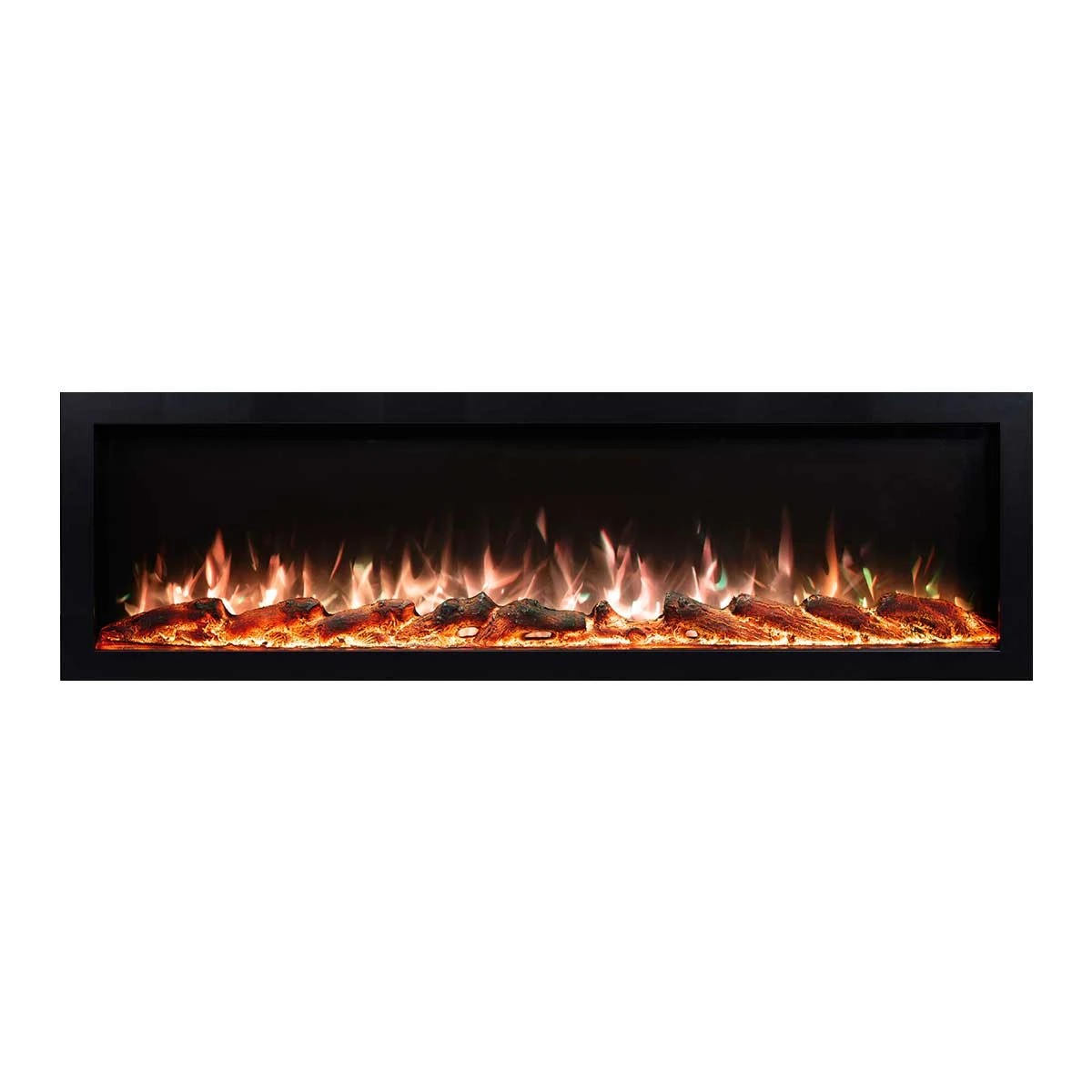 2 Moda Living Capriccio 60 inch Electric Fireplace - Black, 2 of 7