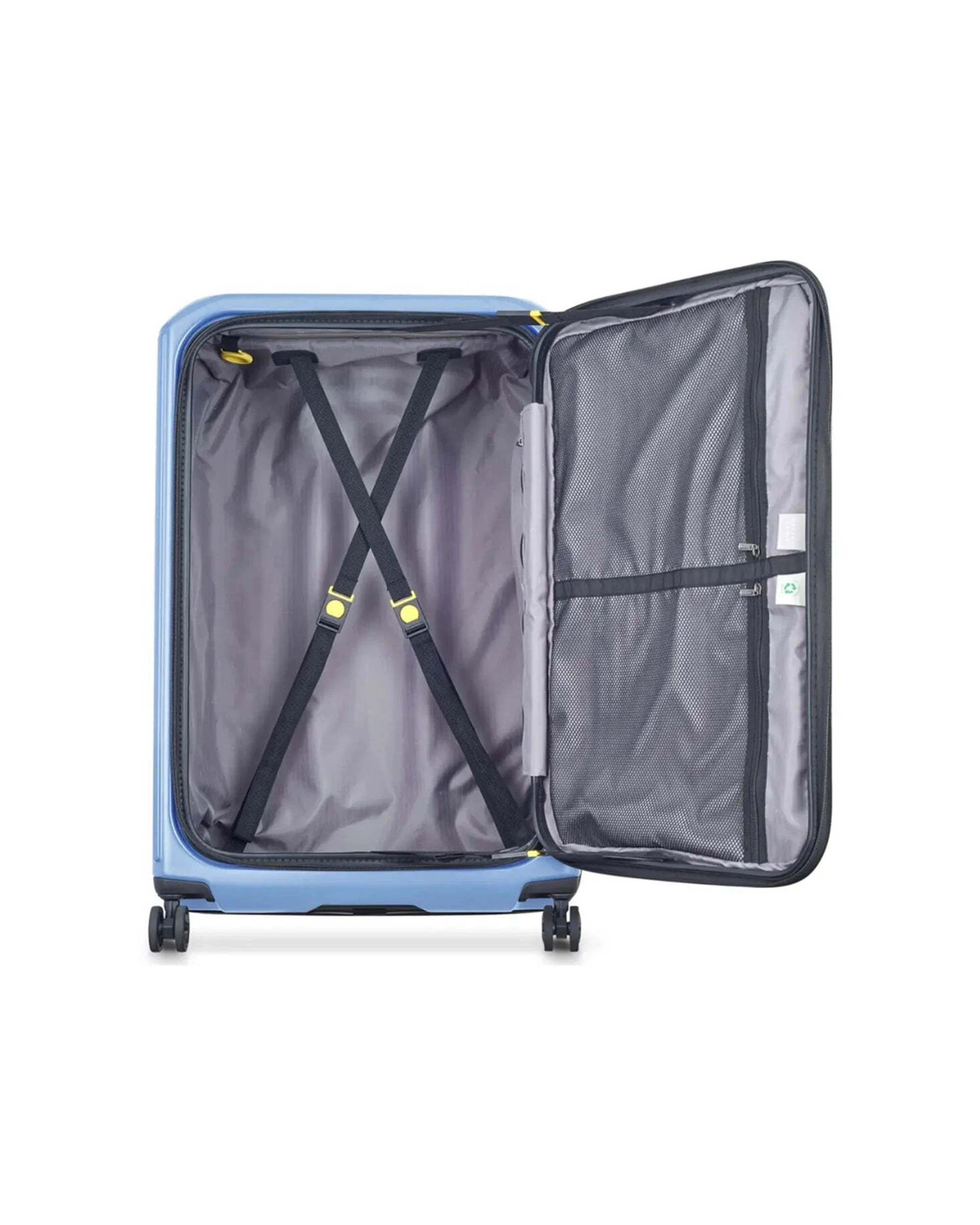 2 Delsey Securtime Zip 76 cm Top Opening 4-Wheel Expandable Suitcase TSA Lock Lavender - Blue, 2 of 8