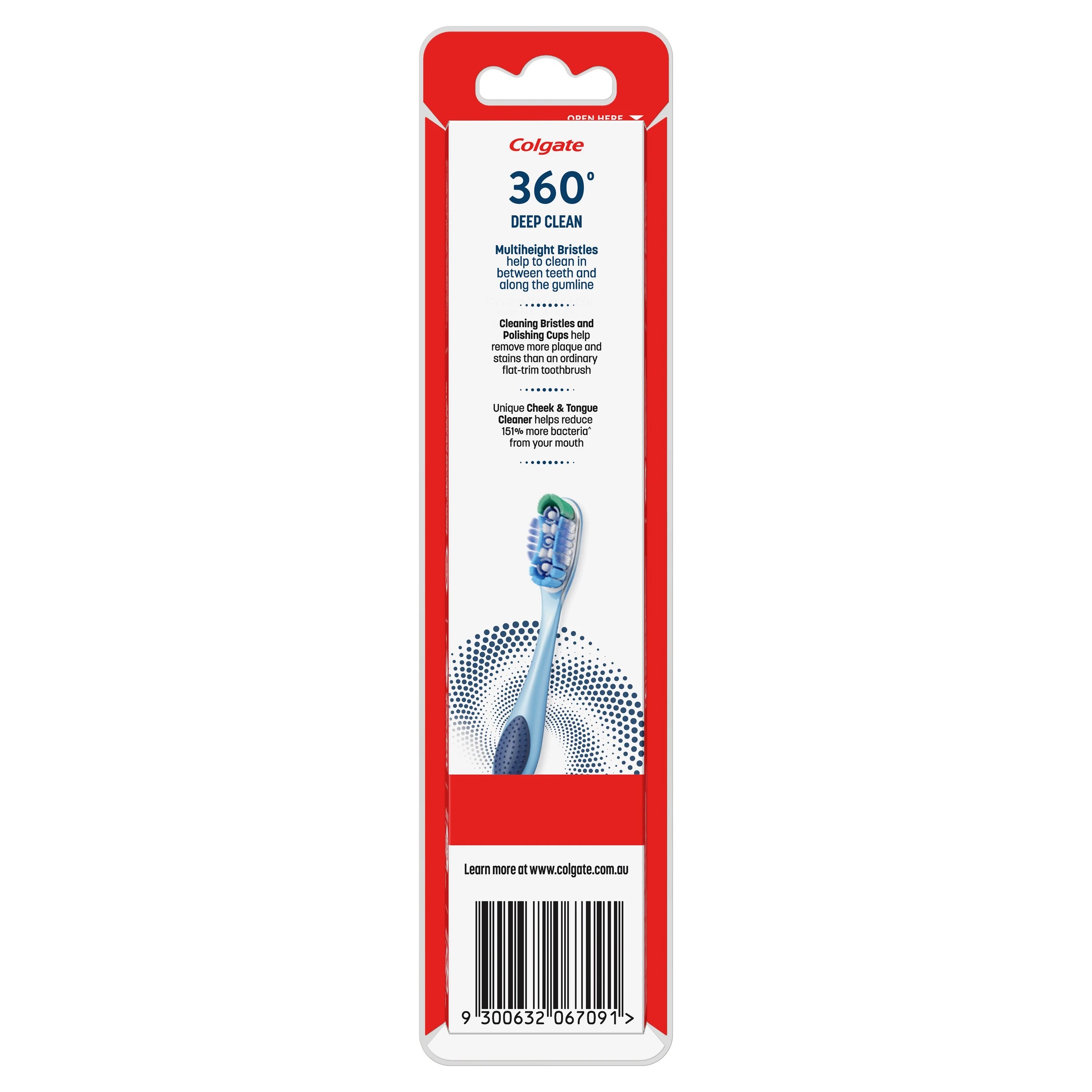 2 Colgate 2 Pack Medium 360 Degree Manual Toothbrush, 2 of 10