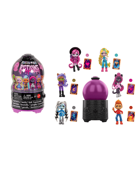 Monster High Potions Crystal Ball Mini Dolls - Assorted