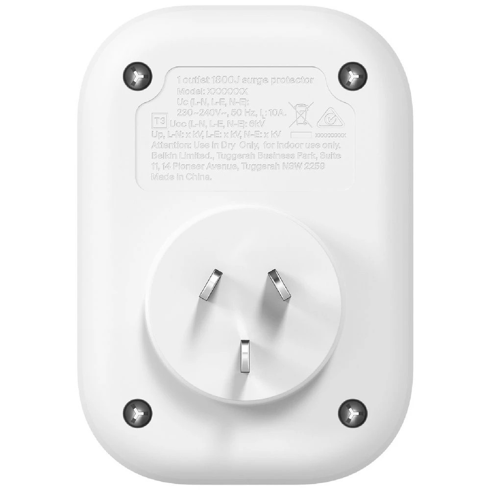 3 Belkin 1 Outlet Surge Protector, 3 of 6