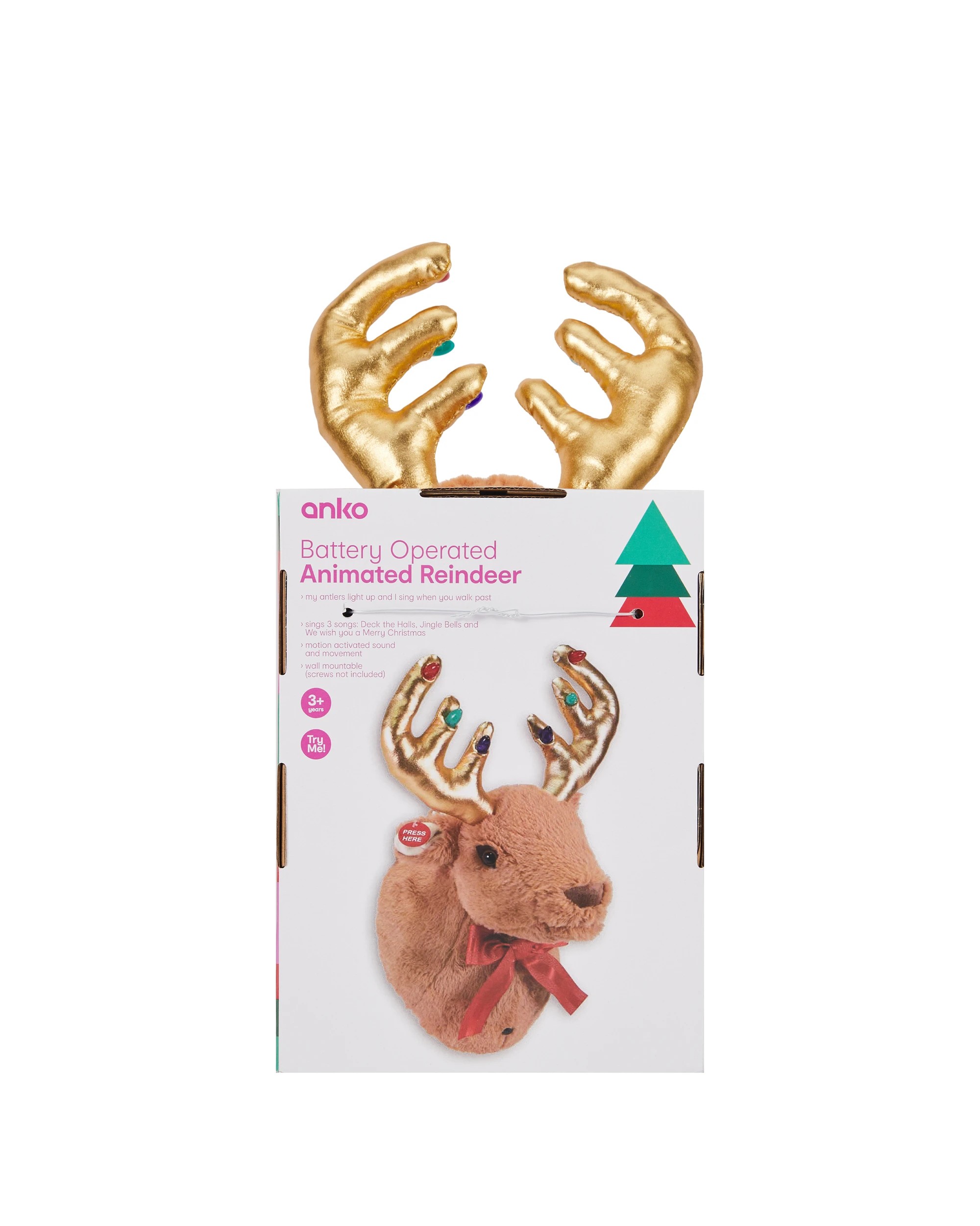 7 Battery Operated Animated Reindeer, 7 of 7