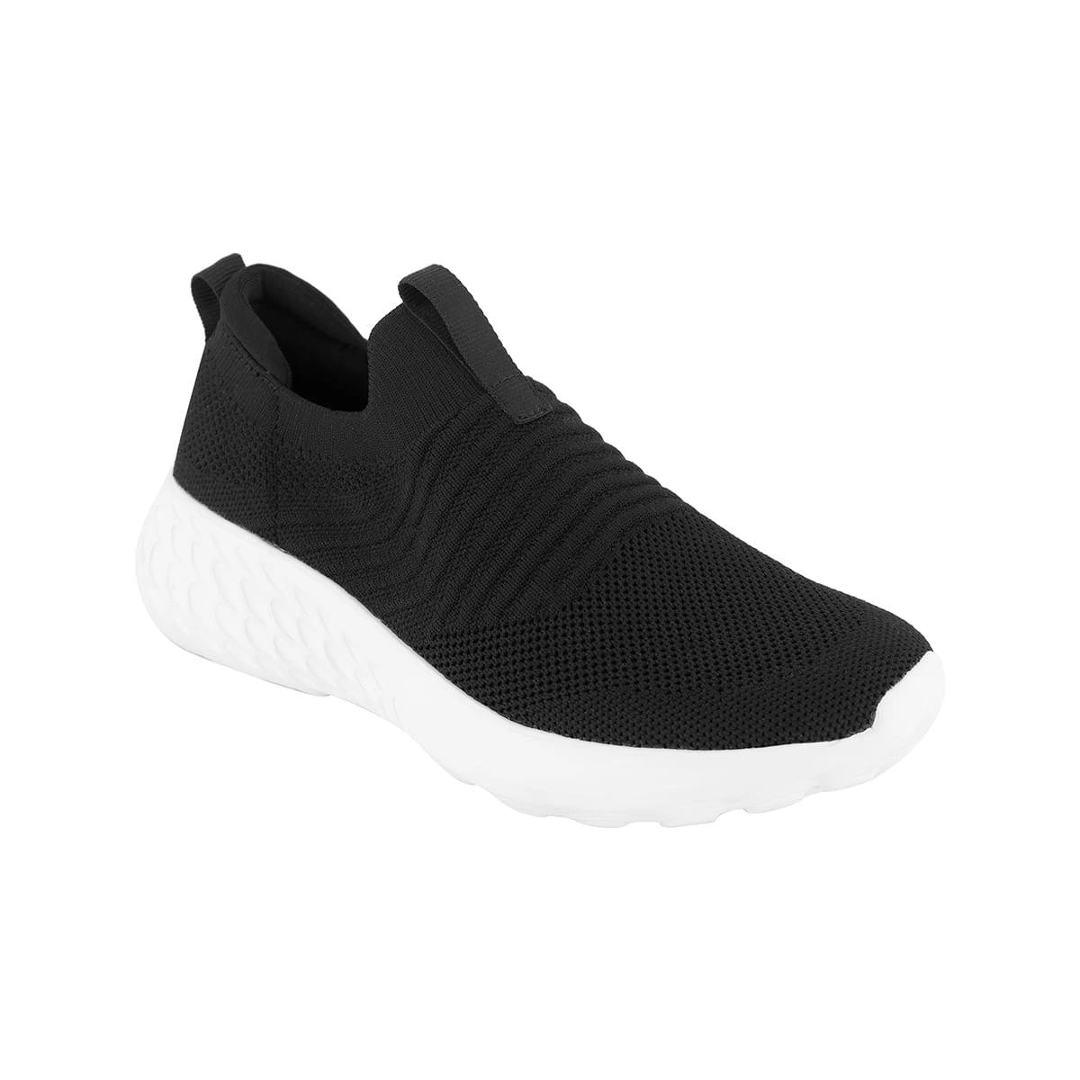 1 Active Womens Slip-on Sneakers BLACK, 1 of 5