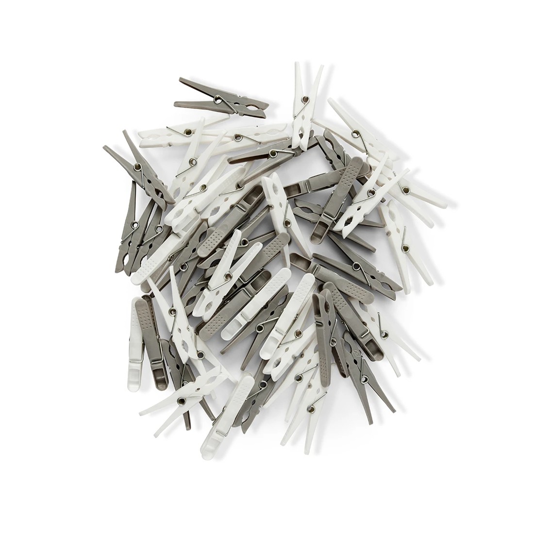 4 48 Pack Pegs - White and Grey, 4 of 6