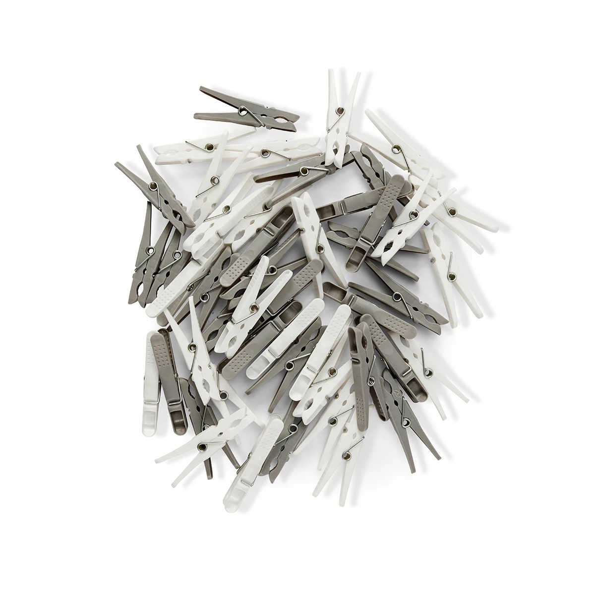 4 48 Pack Pegs - White and Grey, 4 of 6