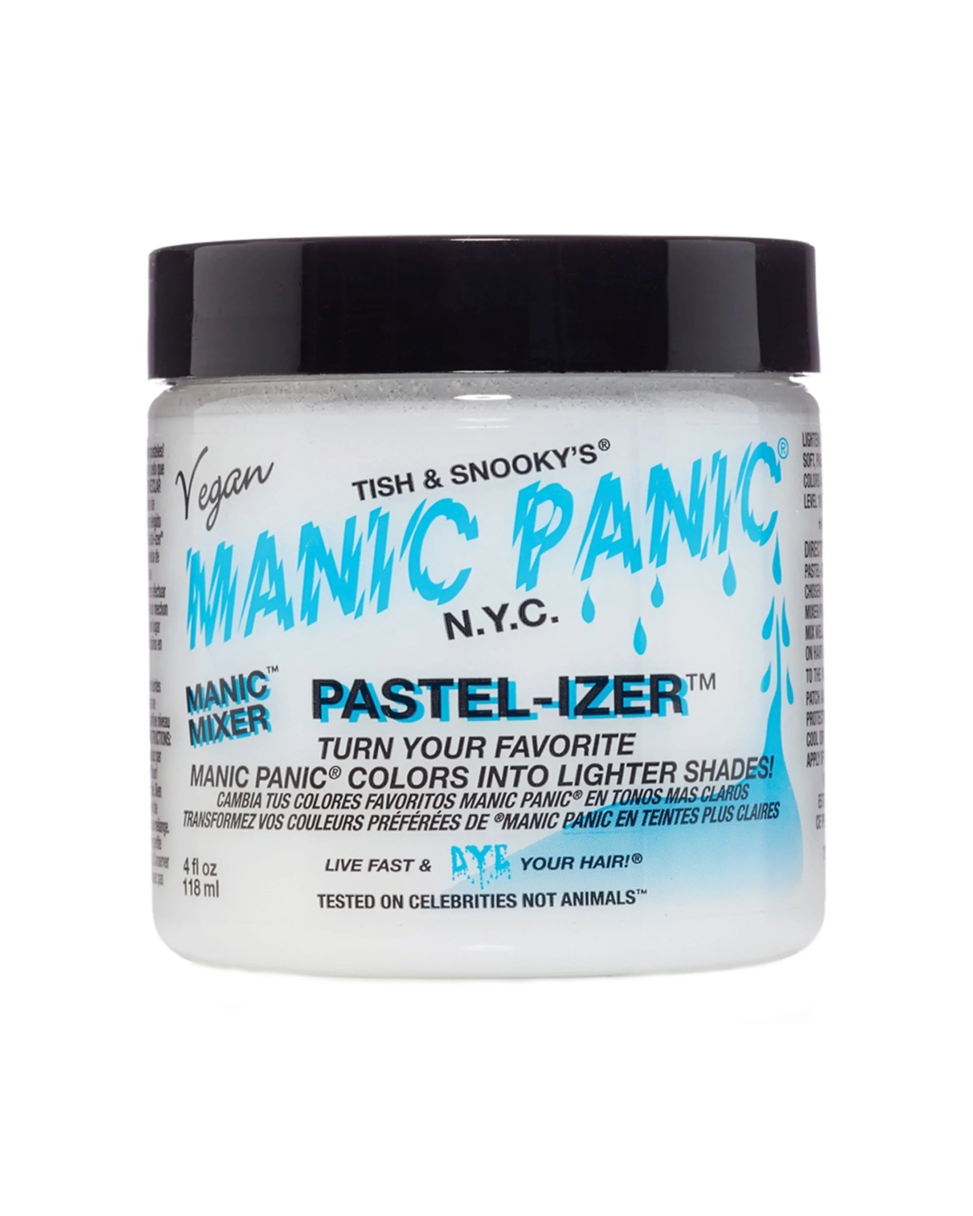 1 Manic Panic High Voltage Classic Hair Colour 118ml Pastel-Izer Mixer - Silver, 1 of 1