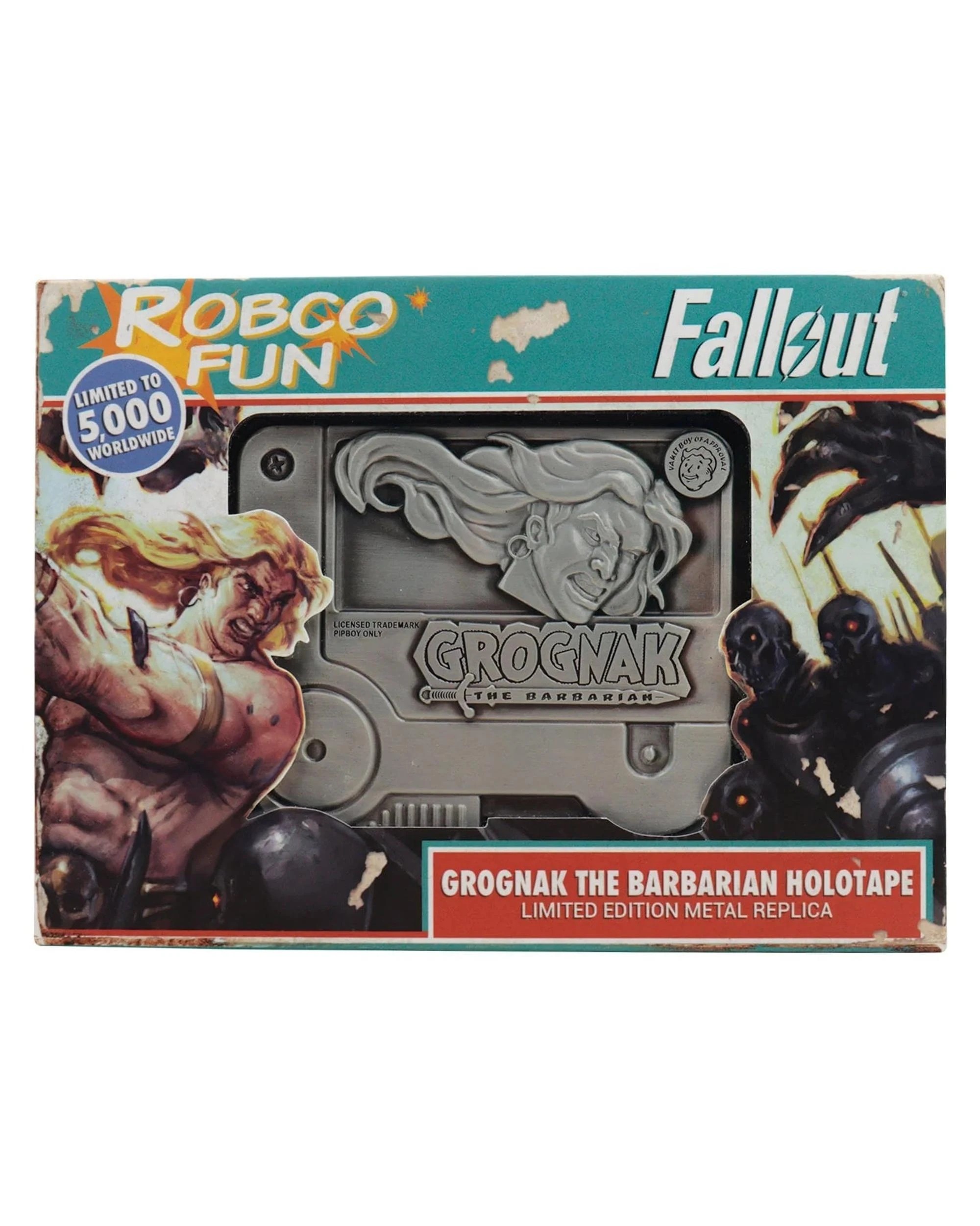 1 Fallout Grognak the Barbarian Holotape Replica, 1 of 9