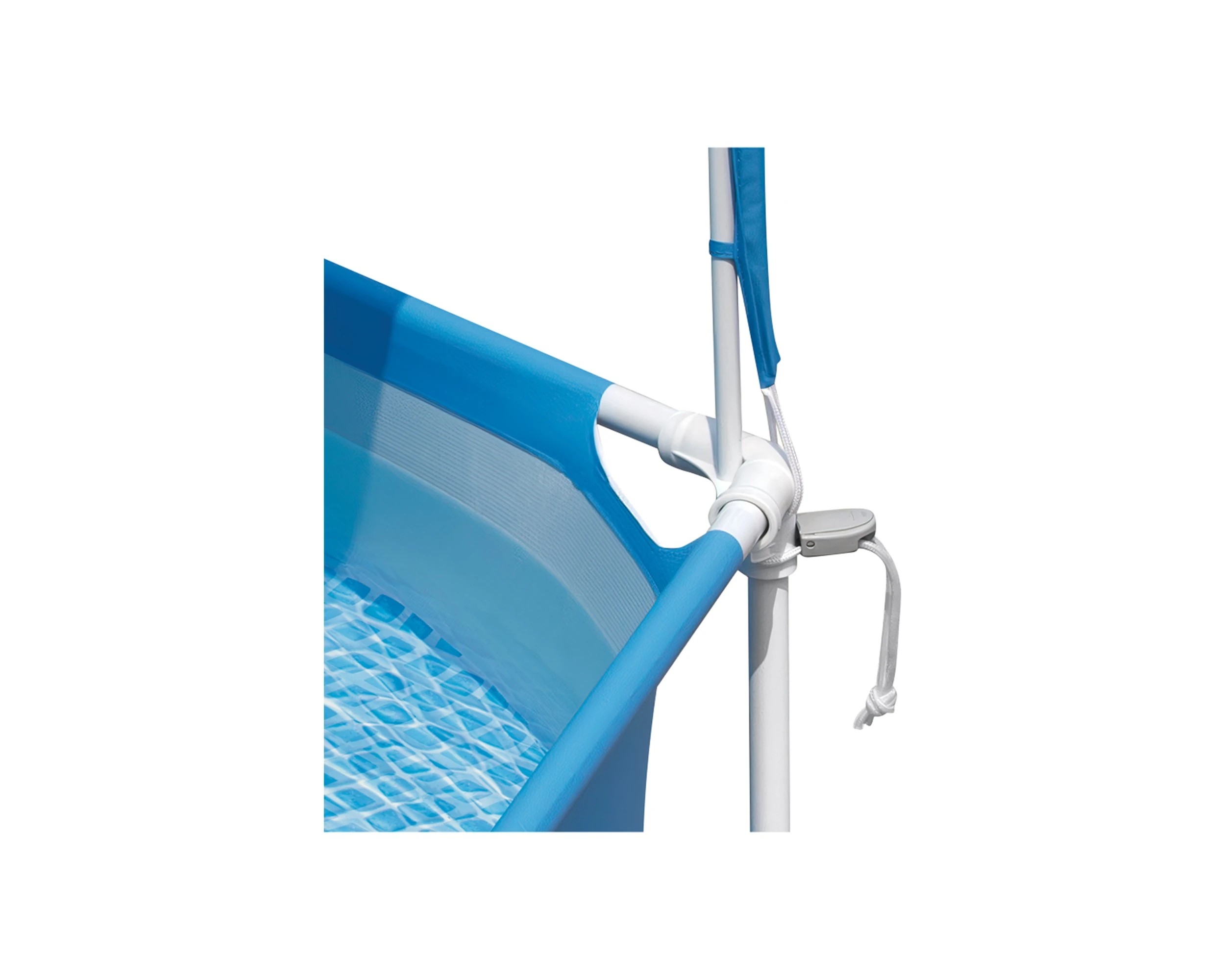 2 INTEX Canopy Metal Frame Outdoor Pool 1.83mx38cm - Pool Sun Canopy - 700L Pool - Blue, 2 of 4