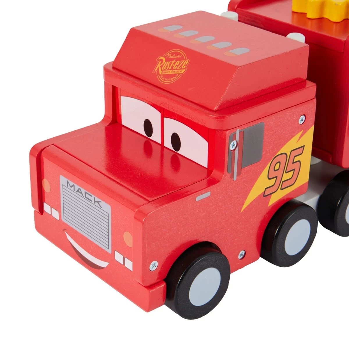4 Disney Pixar Cars Wooden Toys Shape Sorter Truck, 4 of 6