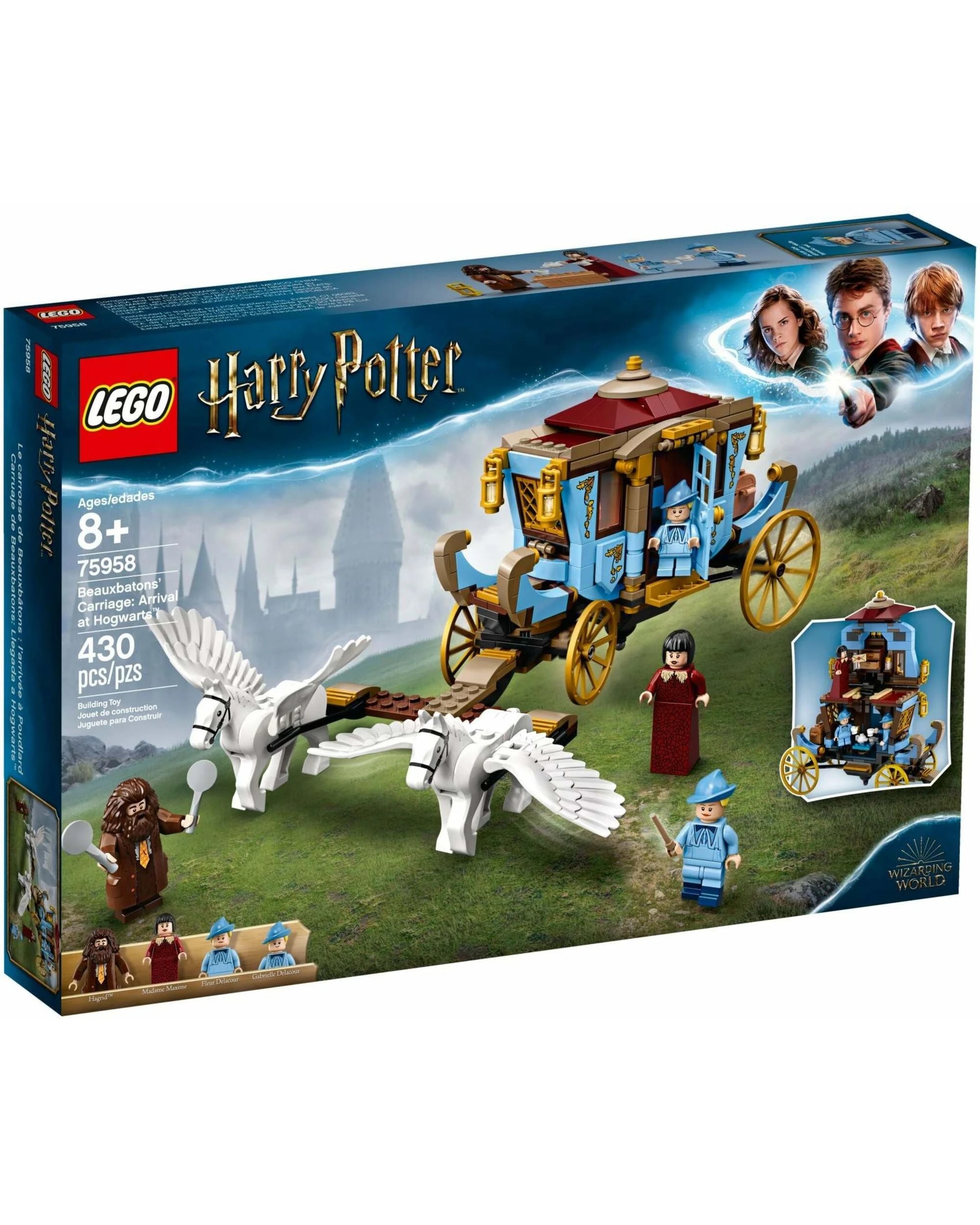 1 LEGO 75958 Harry Potter Beauxbatons' Carriage: Arrival at Hogwarts, 1 of 5