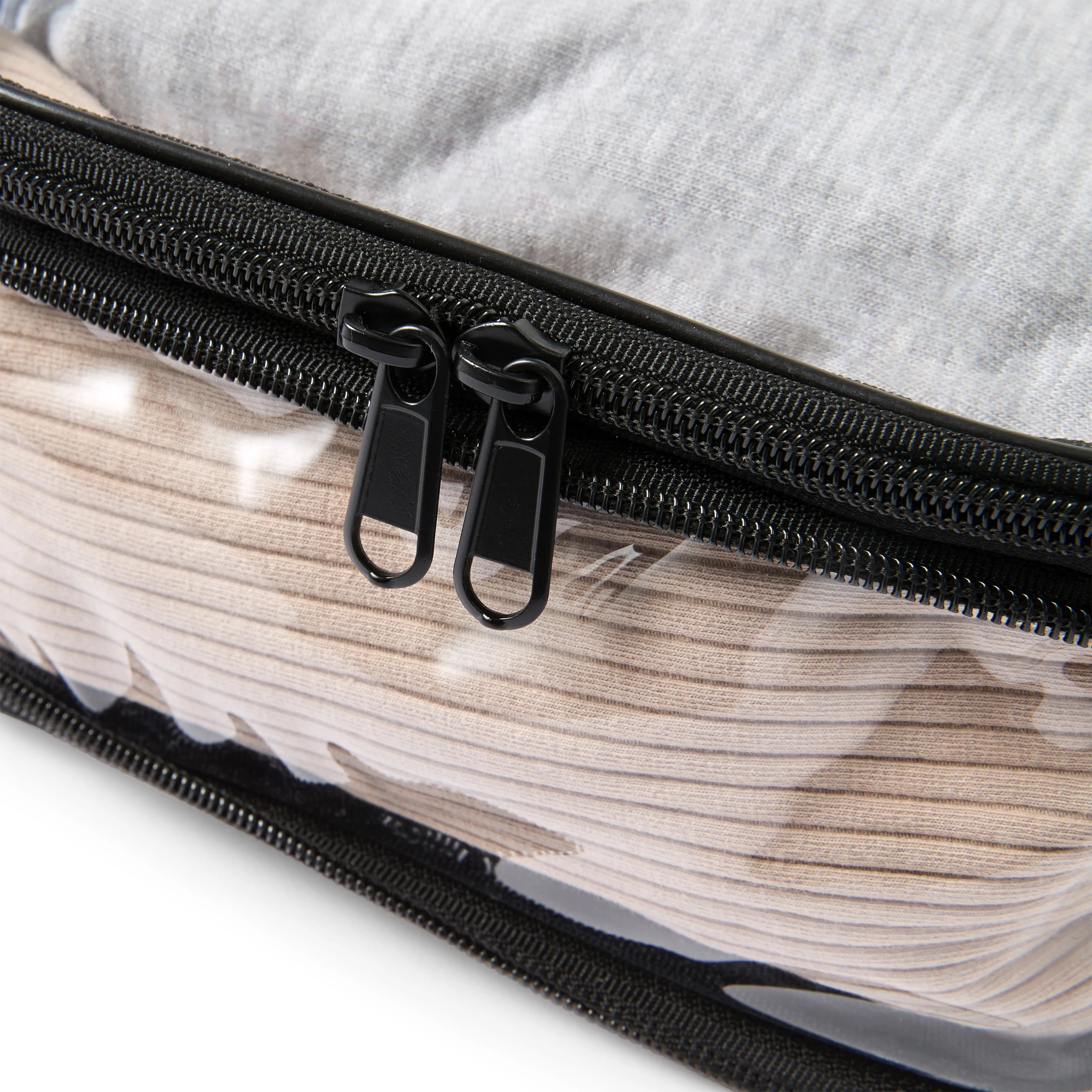 6 3 Piece Clear Compression Packing Cube, 6 of 8