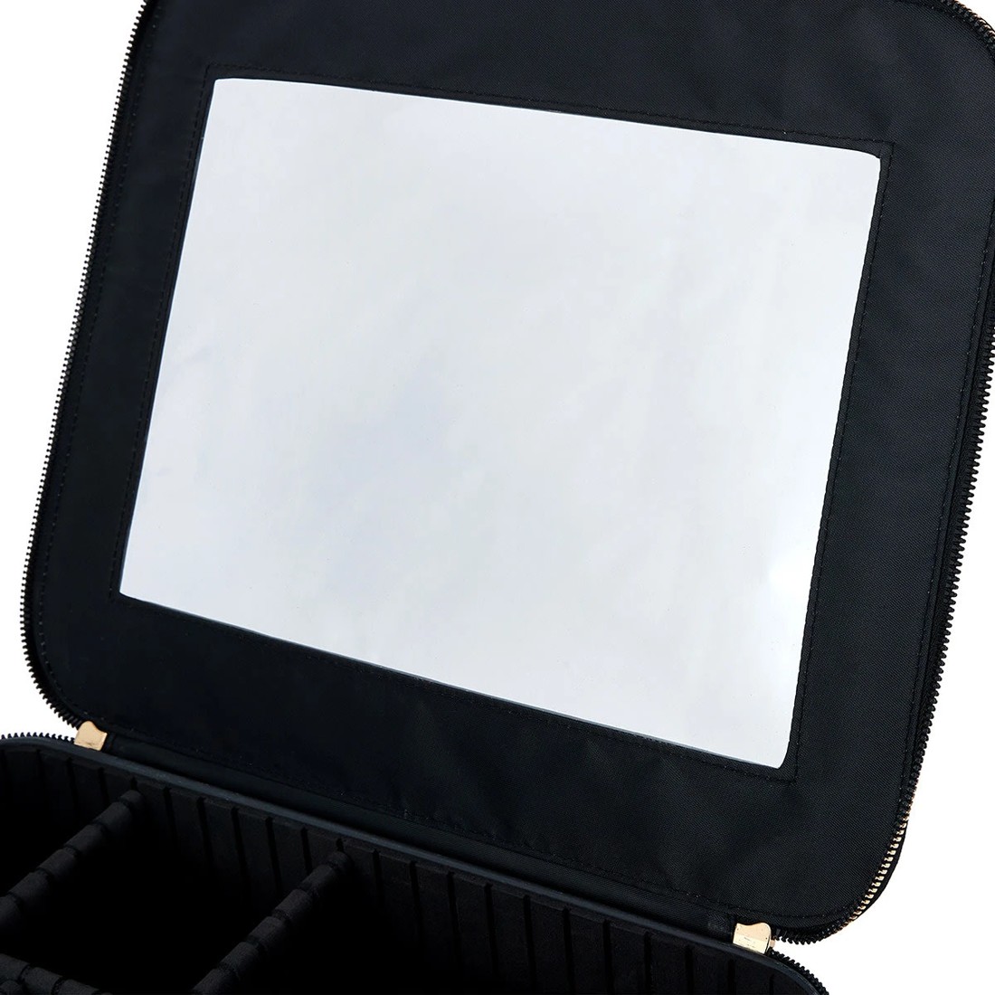 7 OXX Cosmetics Makeup Organiser - Black, Large, 7 of 9