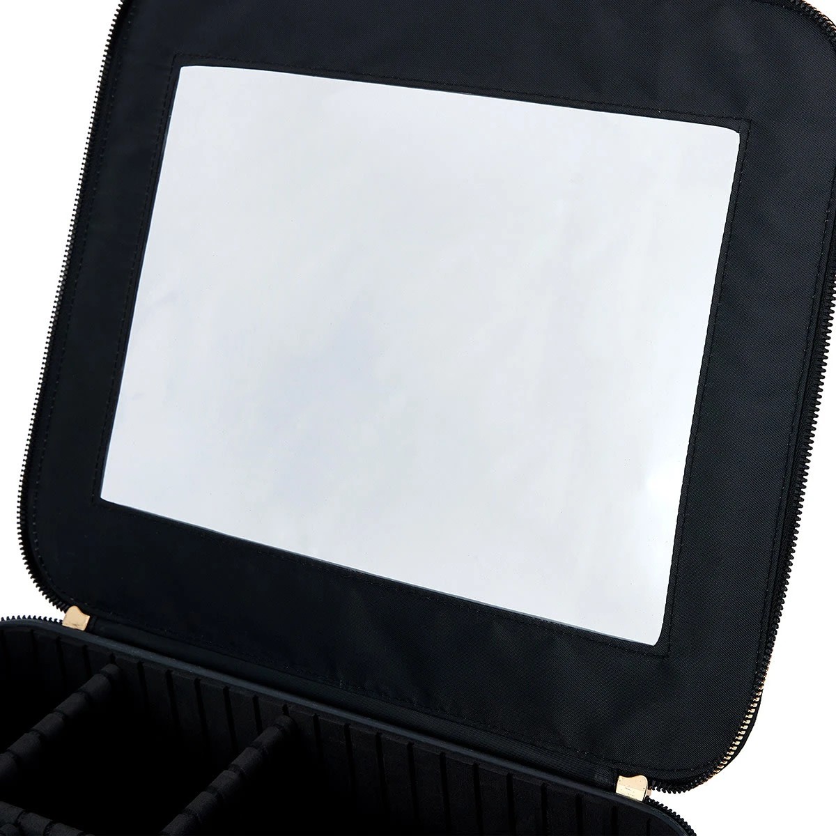 7 OXX Cosmetics Makeup Organiser - Black, Large, 7 of 9