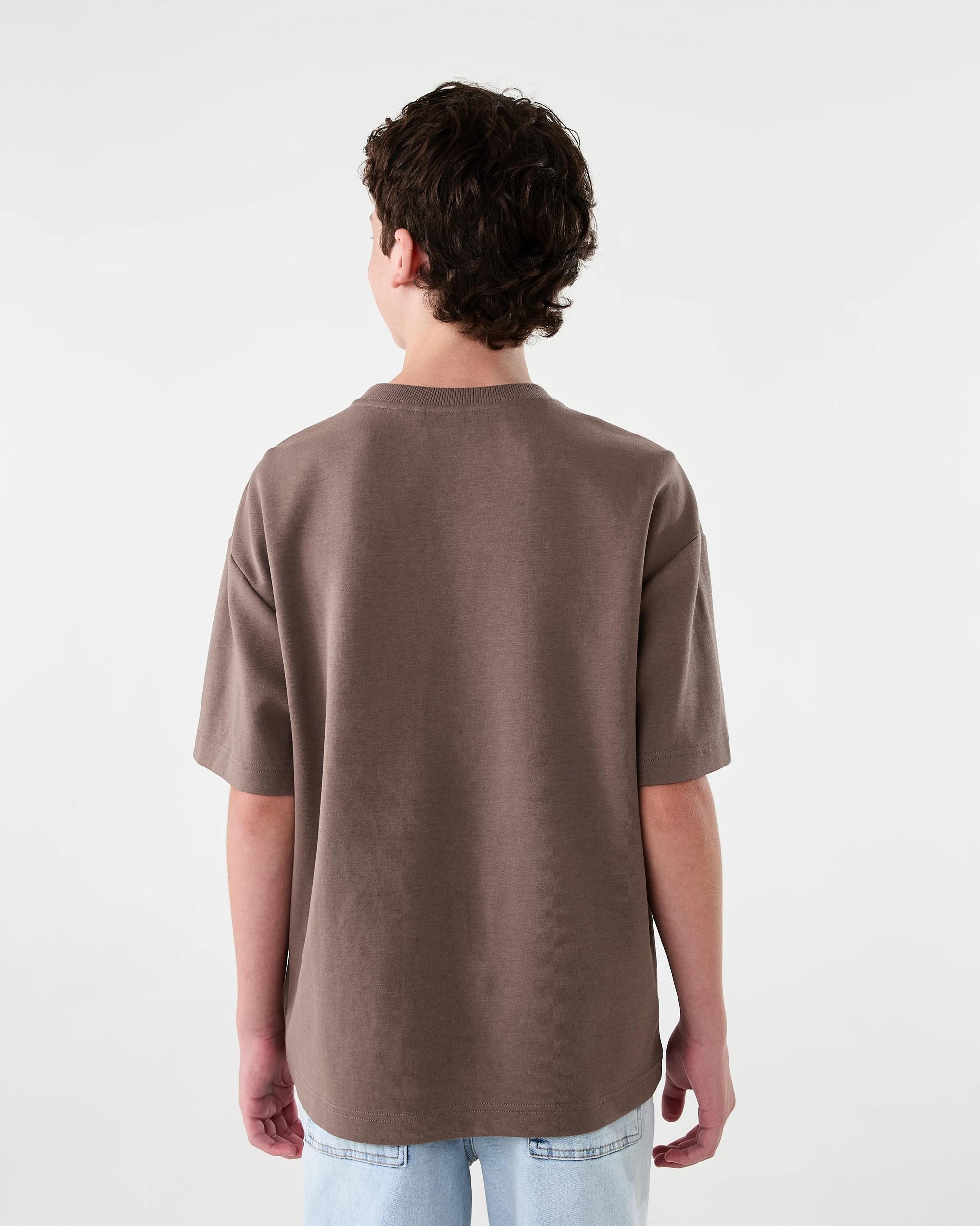 2 Interlock T-shirt Brn Coffee, 2 of 6