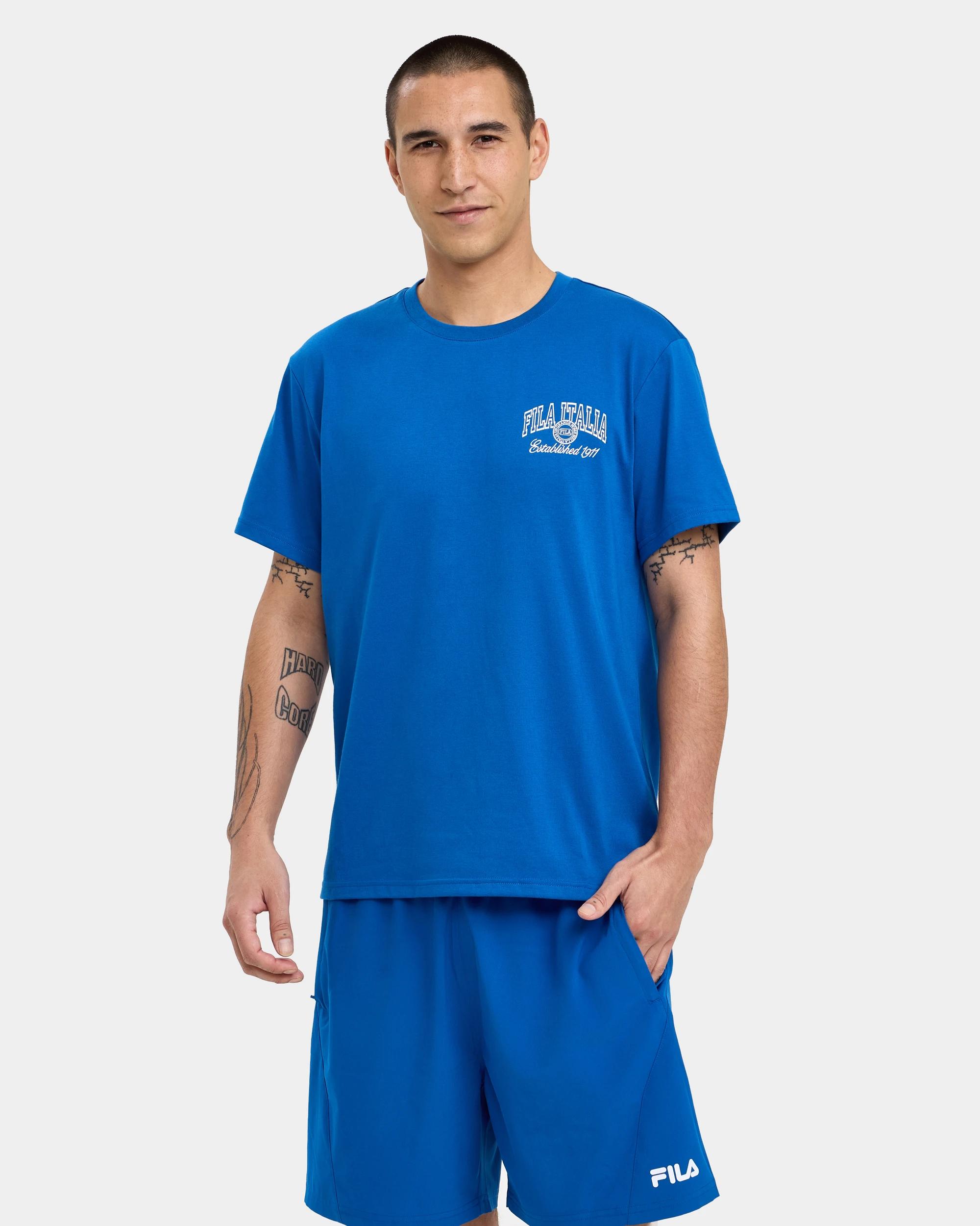 1 Fila Carlo Graphic T-Shirt CLASSIC BLUE, 1 of 7