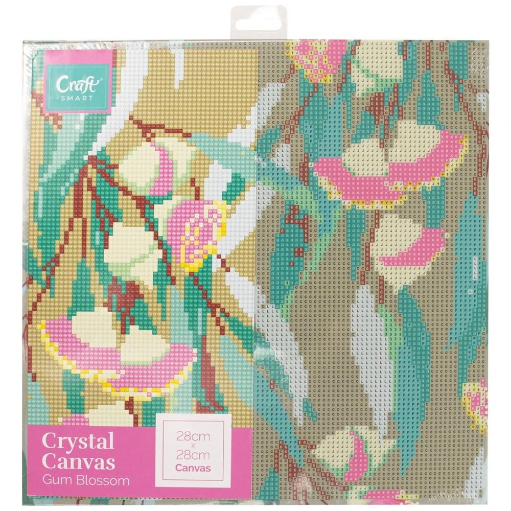 1 Craftsmart Crystal Canvas 28x28 Gum