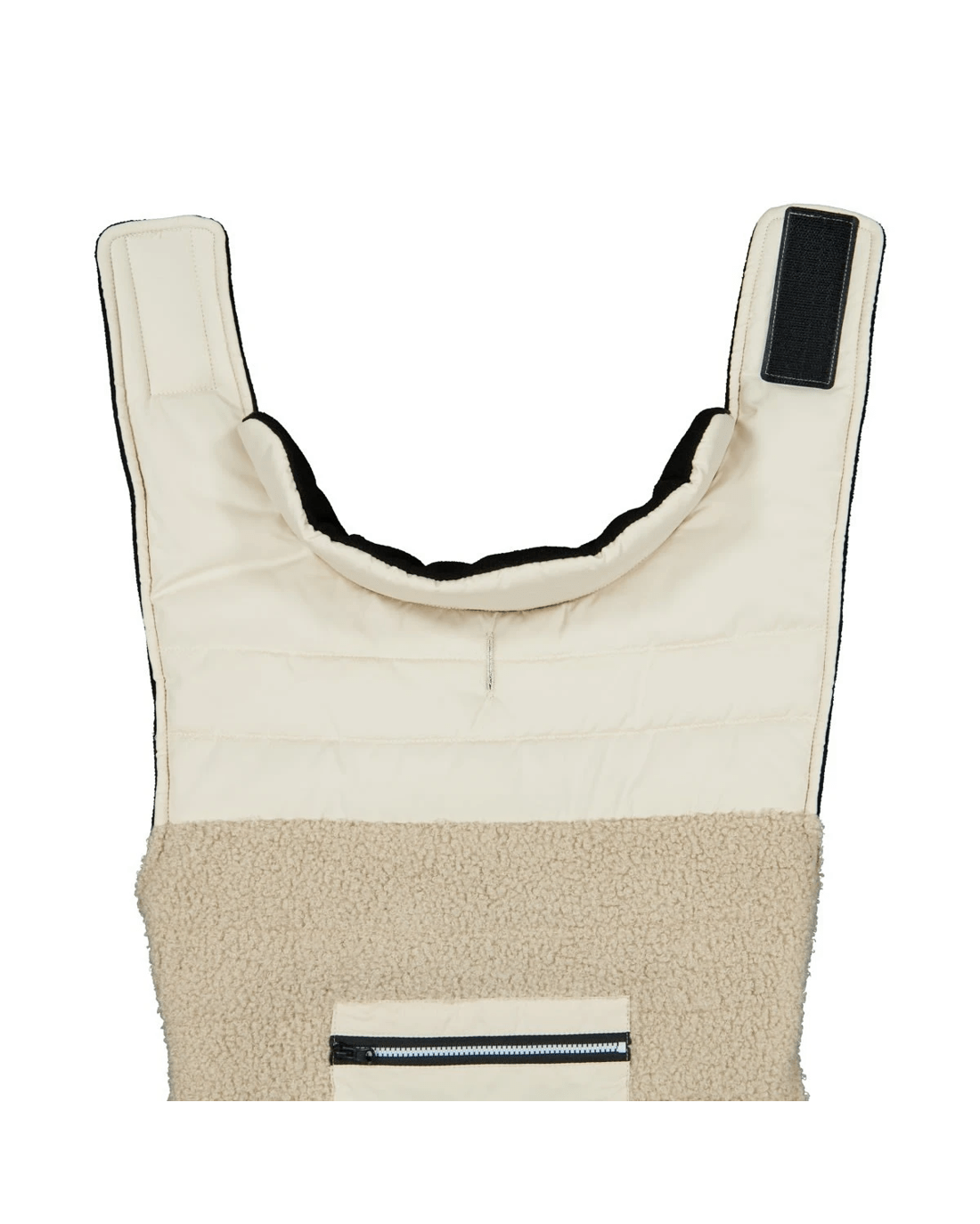 9 Pet Puffer Vest - Large, Cream, 9 of 10