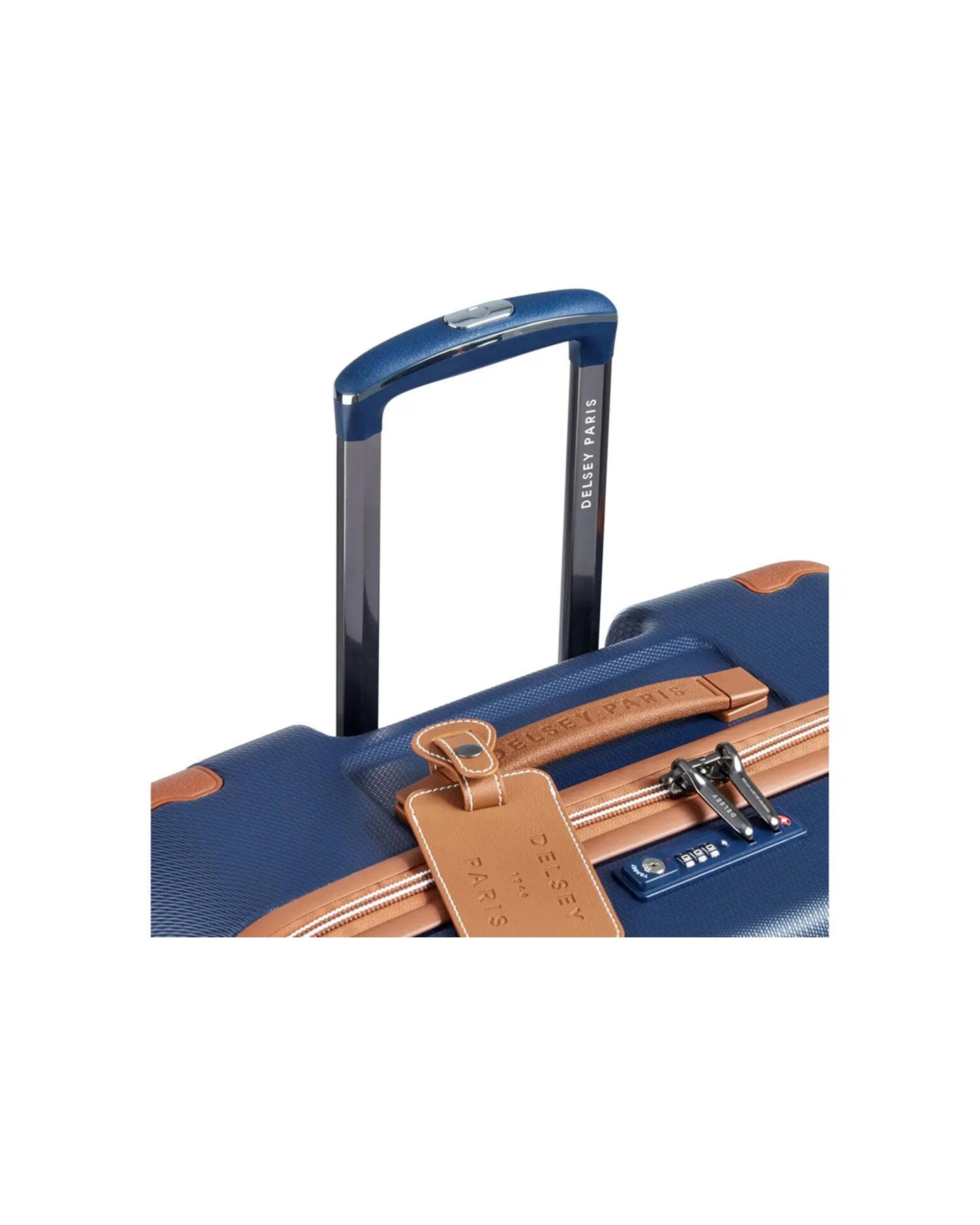 6 Delsey Chatelet Air 2.0 76 cm 4-Wheel Suitcase TSA Lock Patented Zip Secure Navy - Blue, 6 of 7