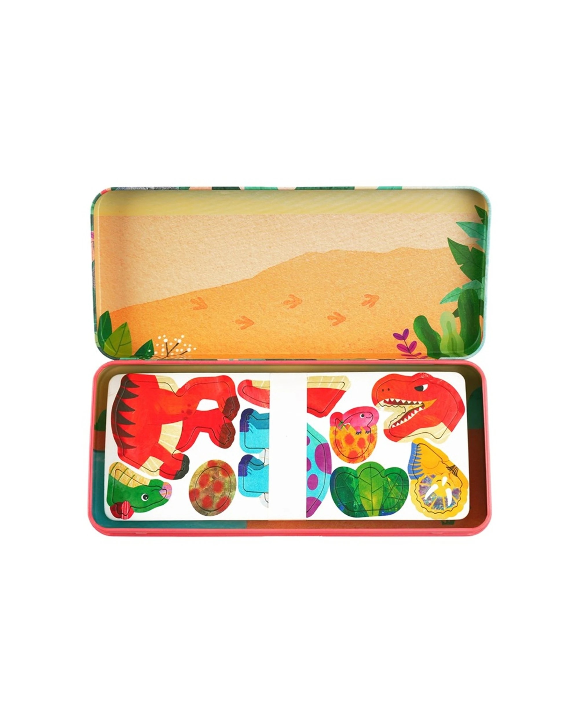 2 Mieredu Travel Magnetic Box Dinosaur Land Imaginative Toy, 2 of 3