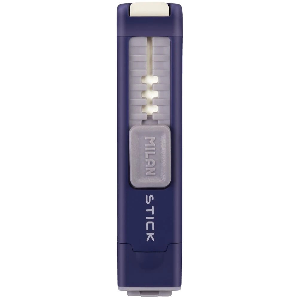 3 Milan Stick 1 Hole Sharpener and Eraser Assorted, 3 of 6