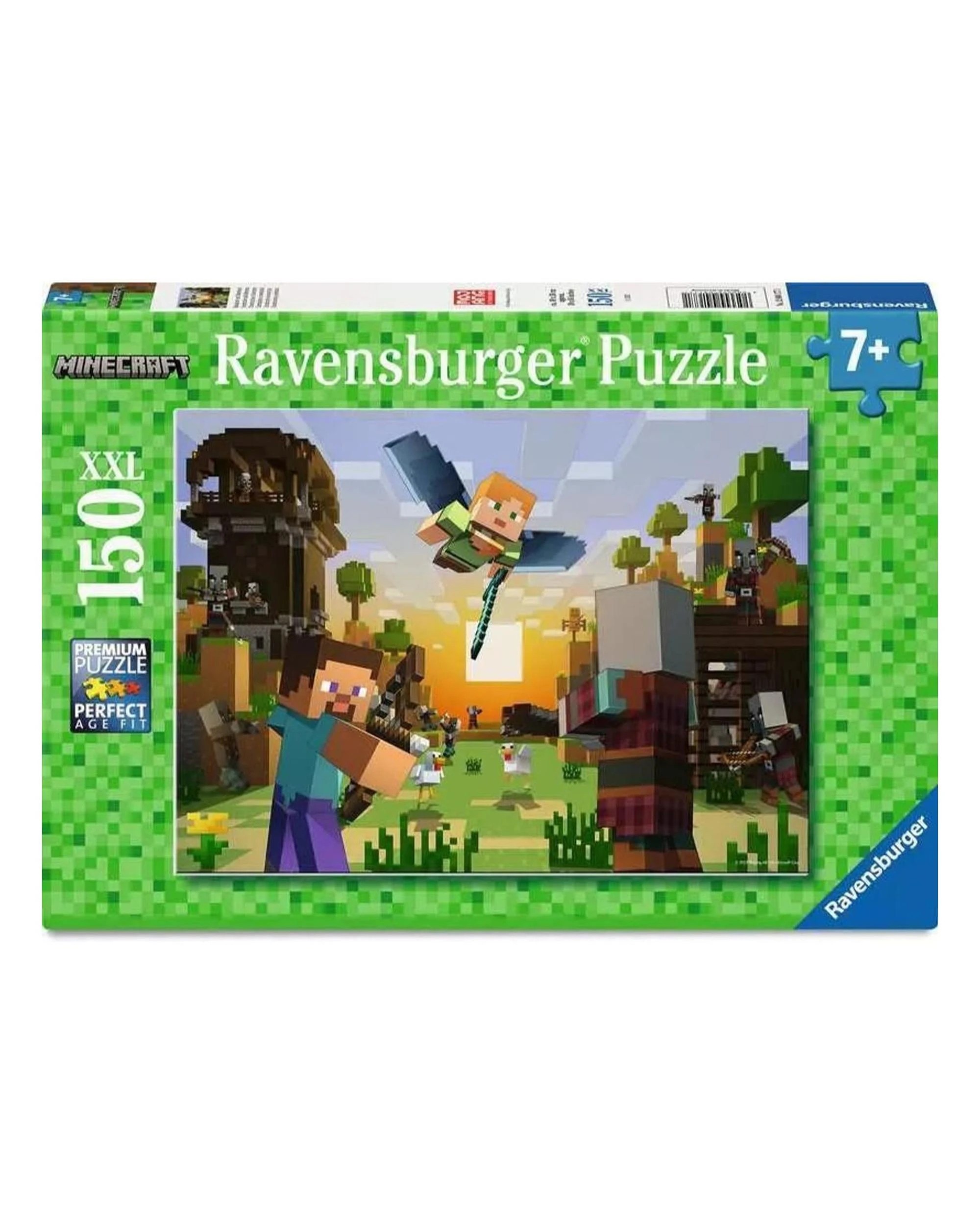 1 Ravensburger Minecraft XXL 150 Piece Jigsaw Puzzle, 1 of 2