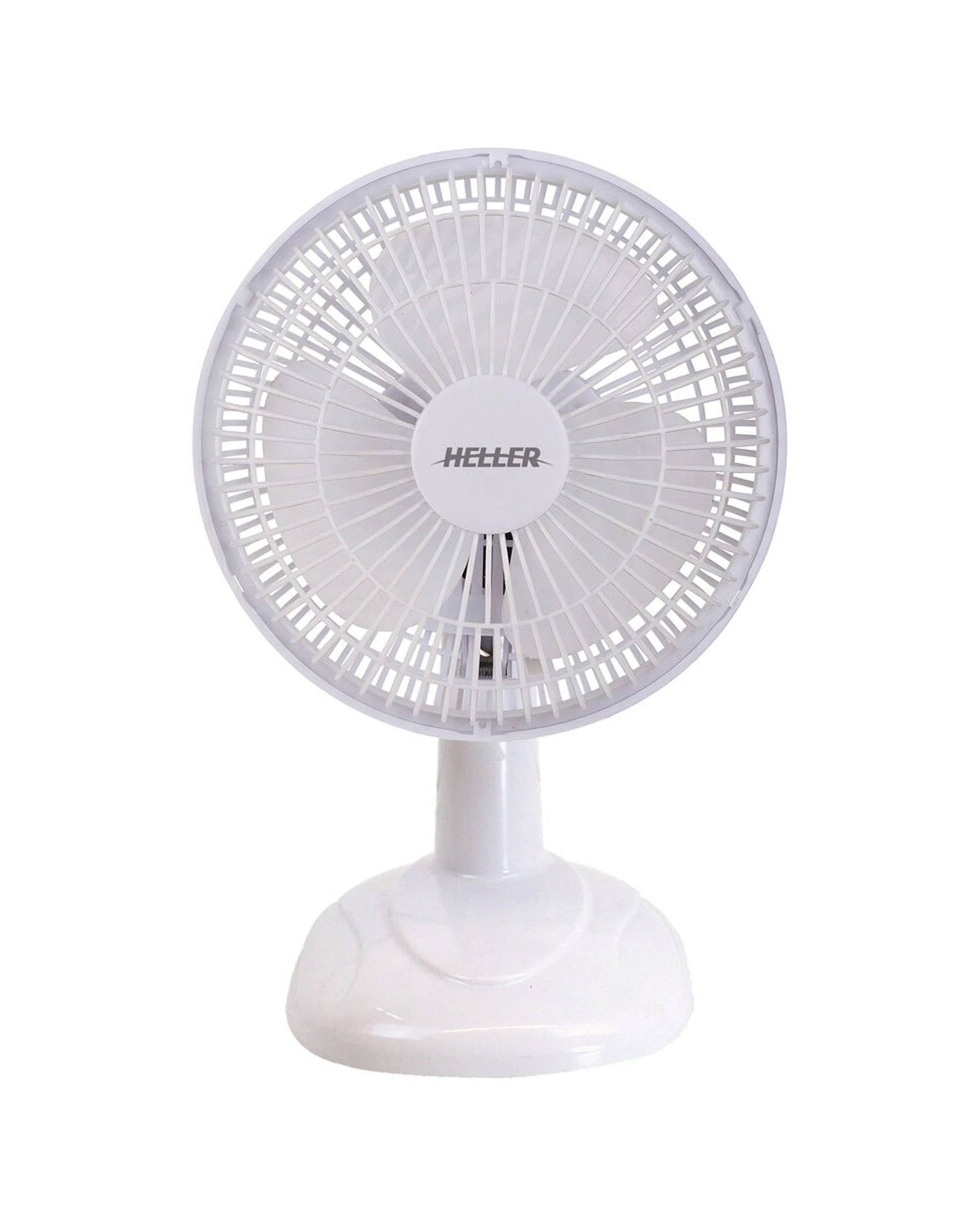 2 Heller 15cm Desk Fan - WHITE, 2 of 3