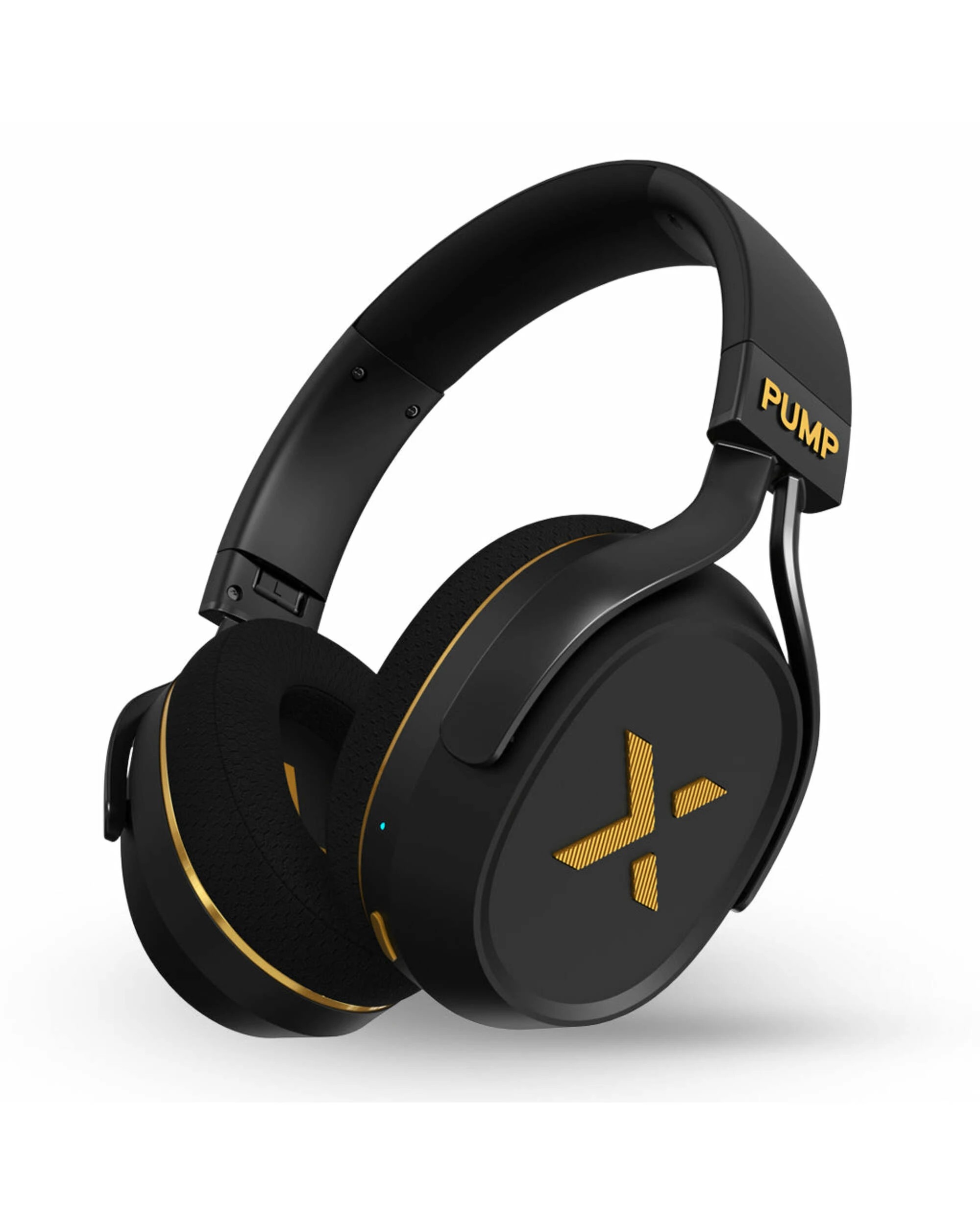 1 BlueAnt Pump X Over Ear Sports Headphones - Gold, 1 of 5