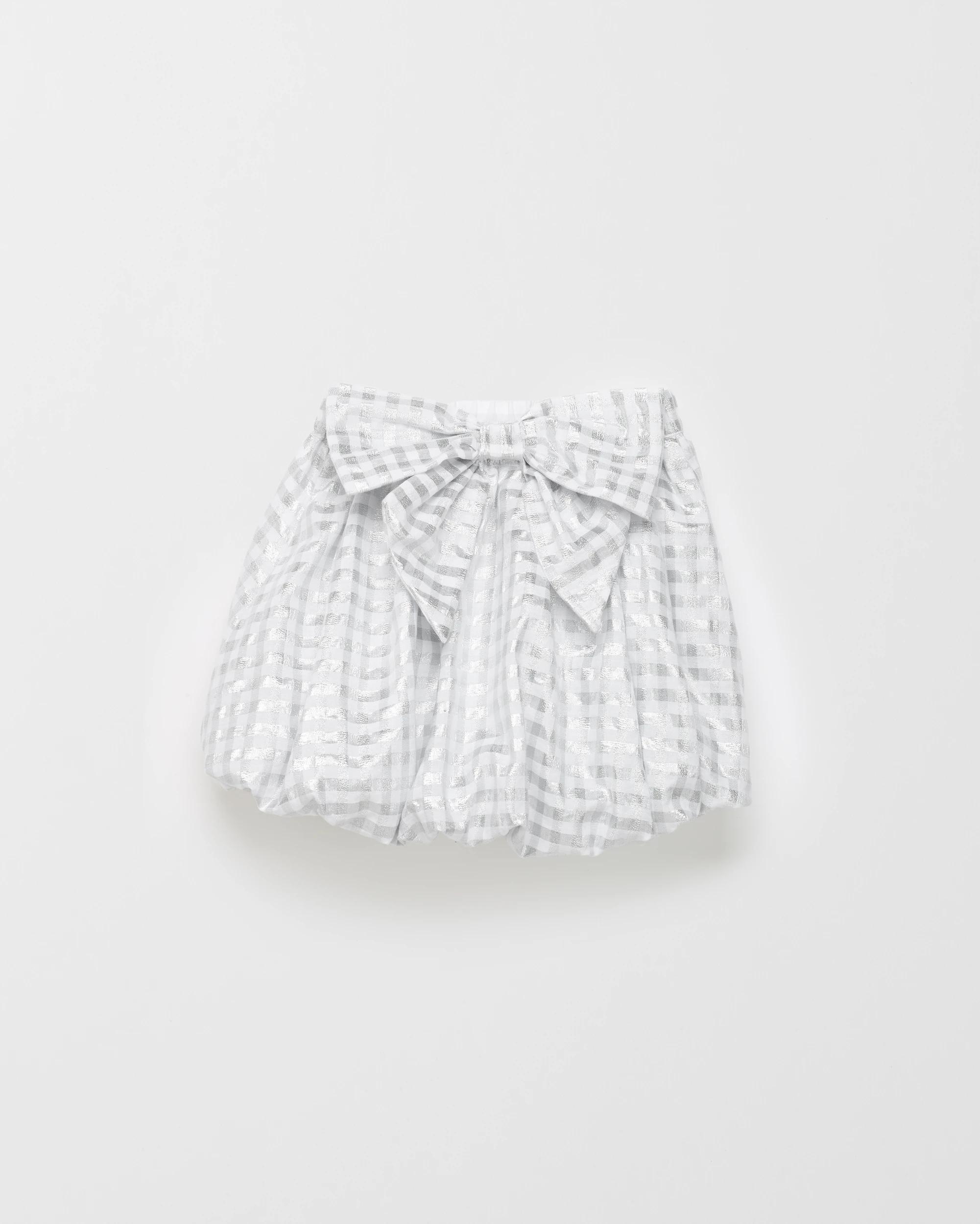 5 Target Metallic Bow Skirt SILVER, 5 of 6