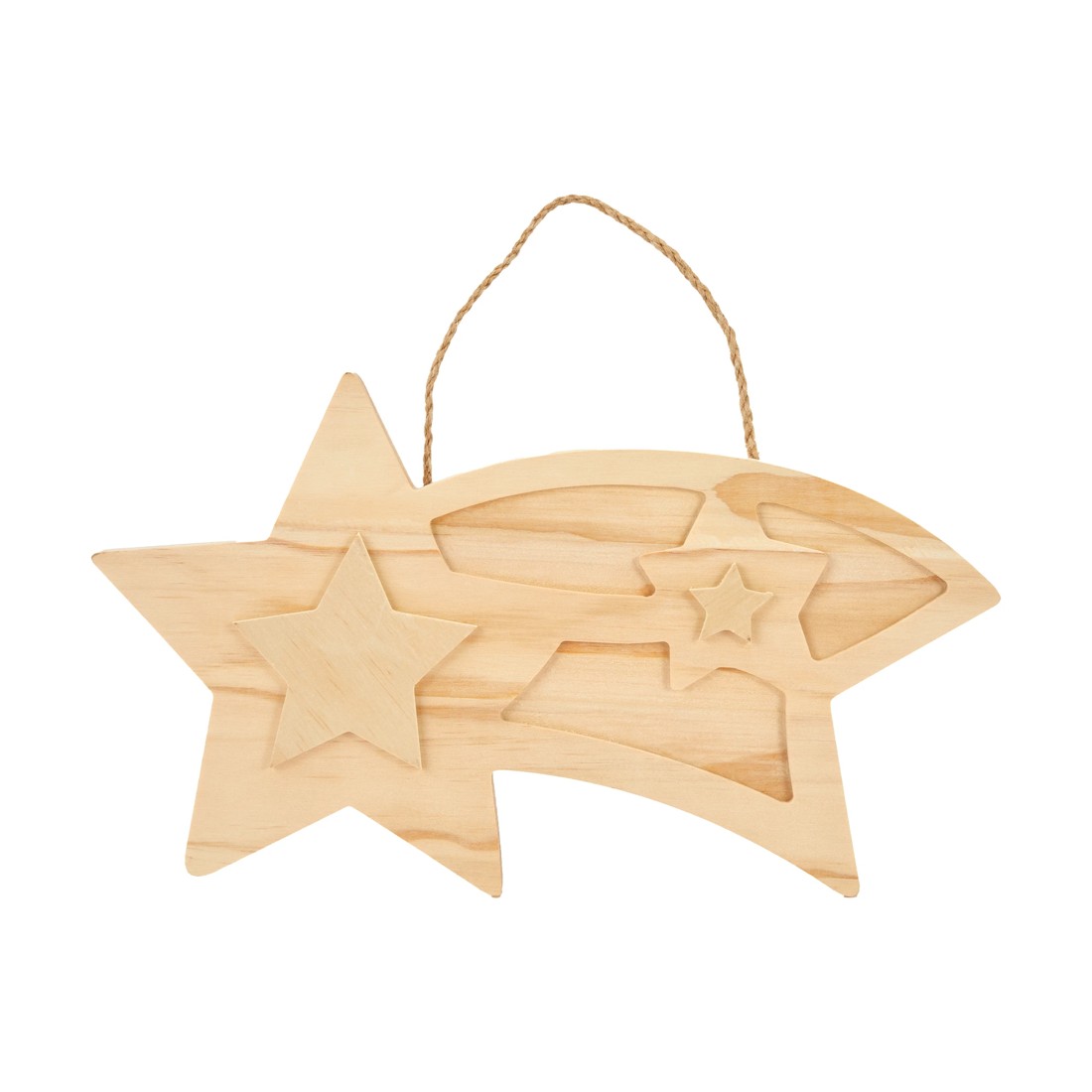 1 Hanging Wood - Star, 1 of 2