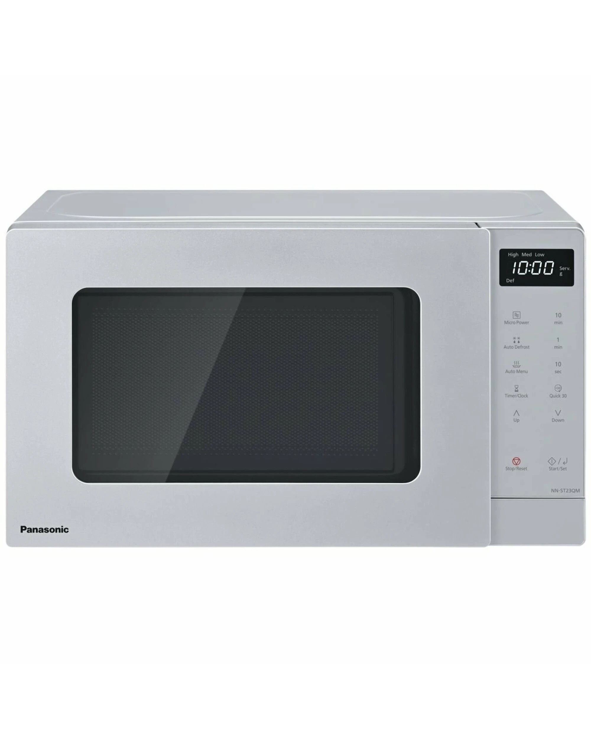1 Panasonic 20L Microwave Oven Silver, 1 of 5
