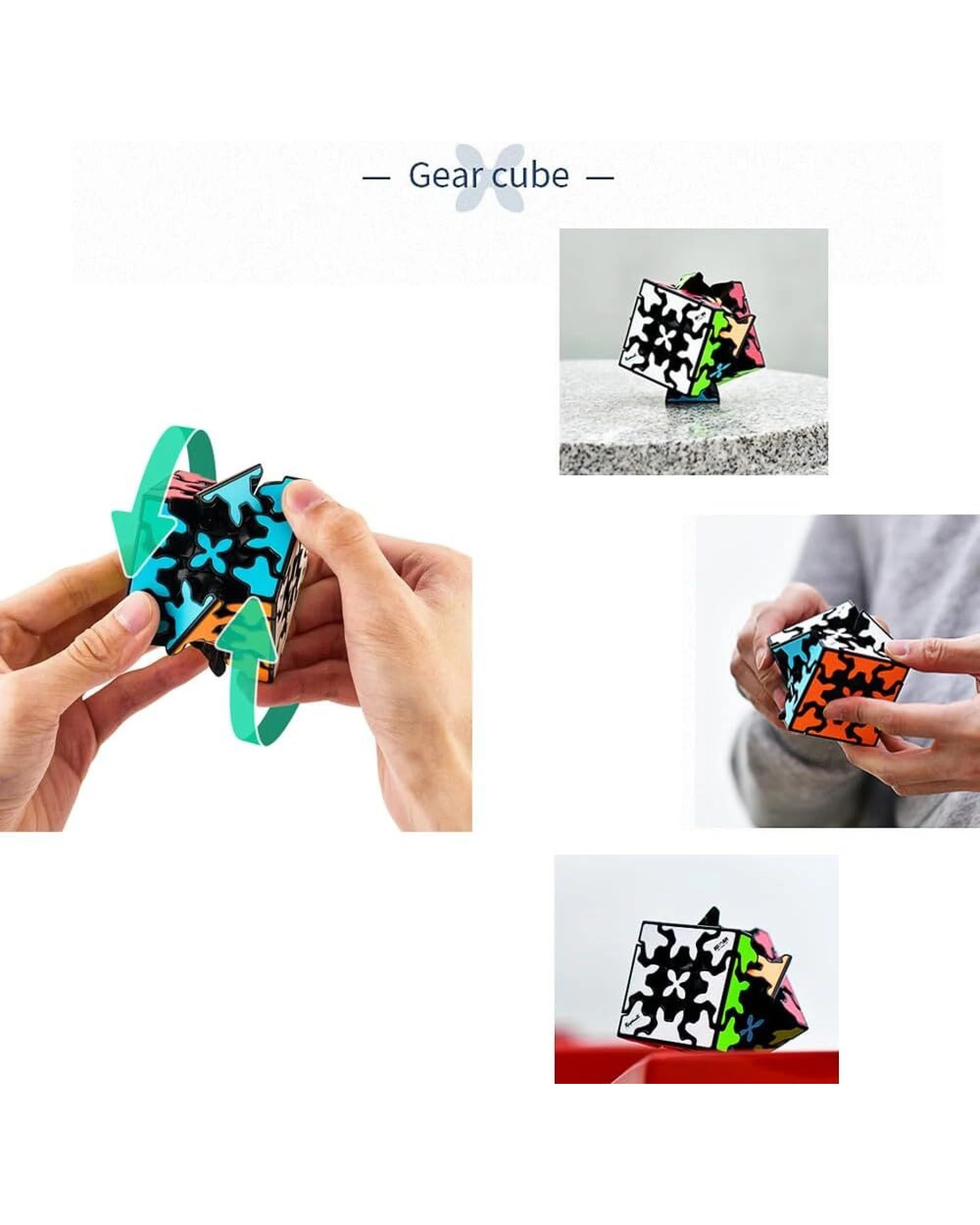 3 BR Toys 3x3 Square Speed Cube Puzzle - Brain Teaser Toy for Skill Development, 3 of 6