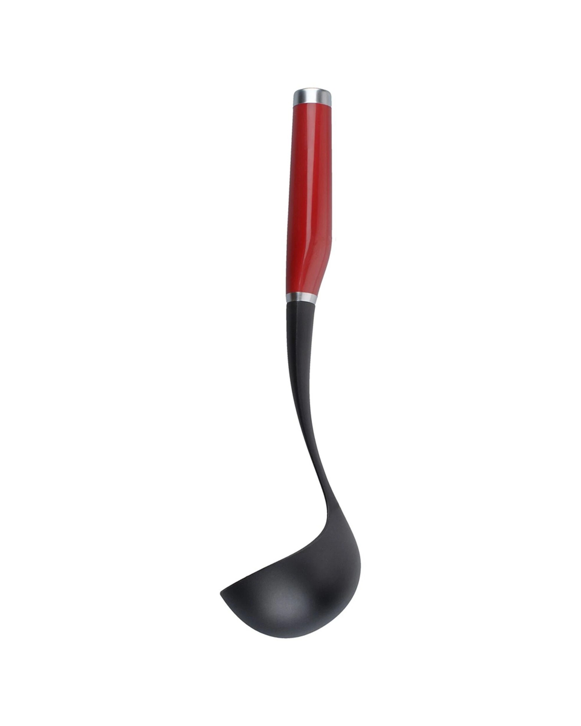 3 KitchenAid 3PK Cooking Ladle Plastic 31cm Heat Resistant Nylon - Multi, 3 of 3