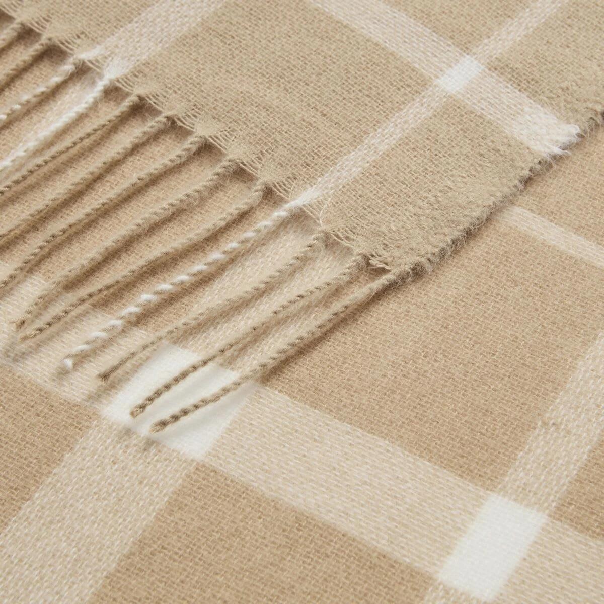 2 Plaid Check Scarf Bone Check, 2 of 3