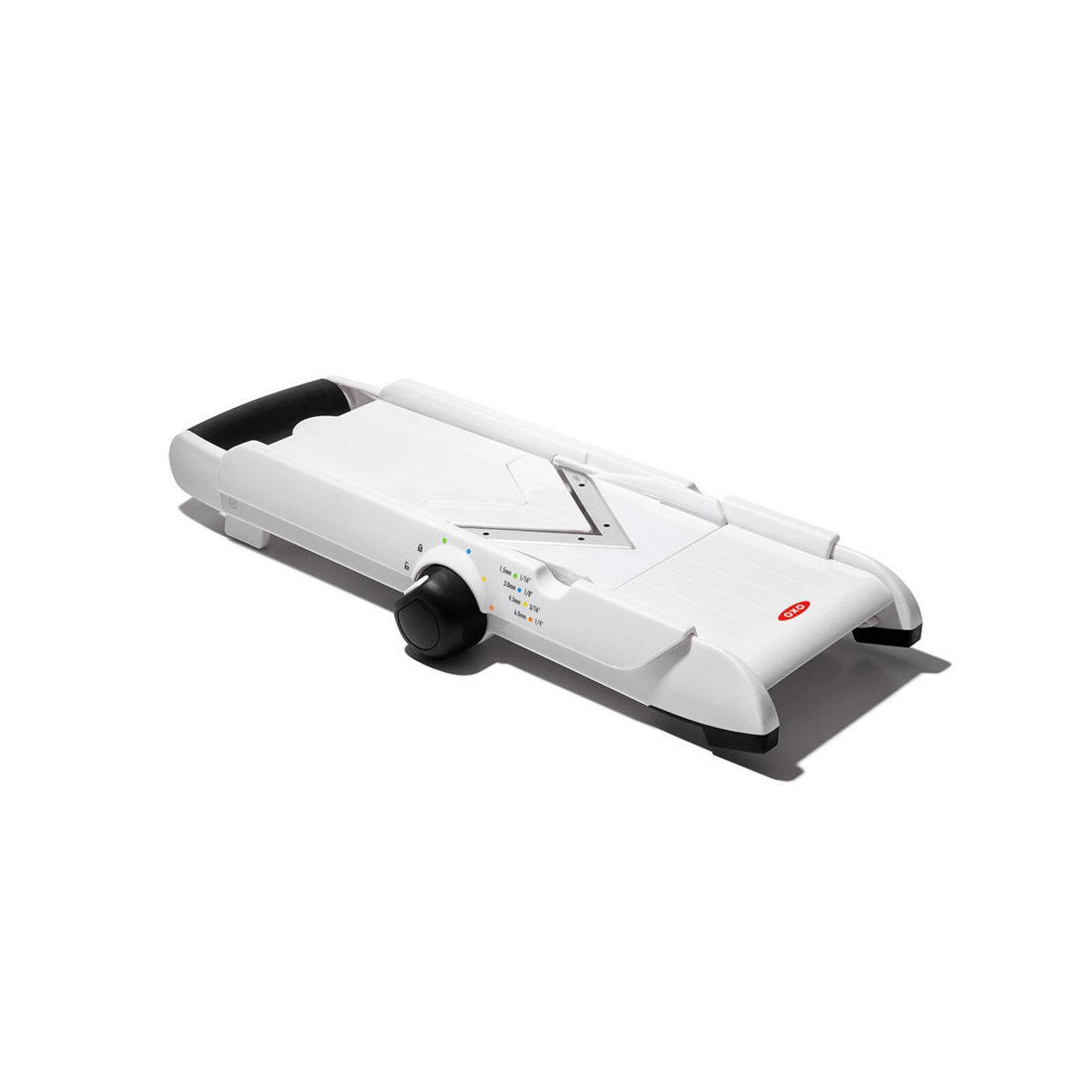 4 OXO Good Grips V-Blade Mandoline Slicer – Adjustable Stainless Steel Blade Vegetable Fruit Cutter with Grip, 4 of 10