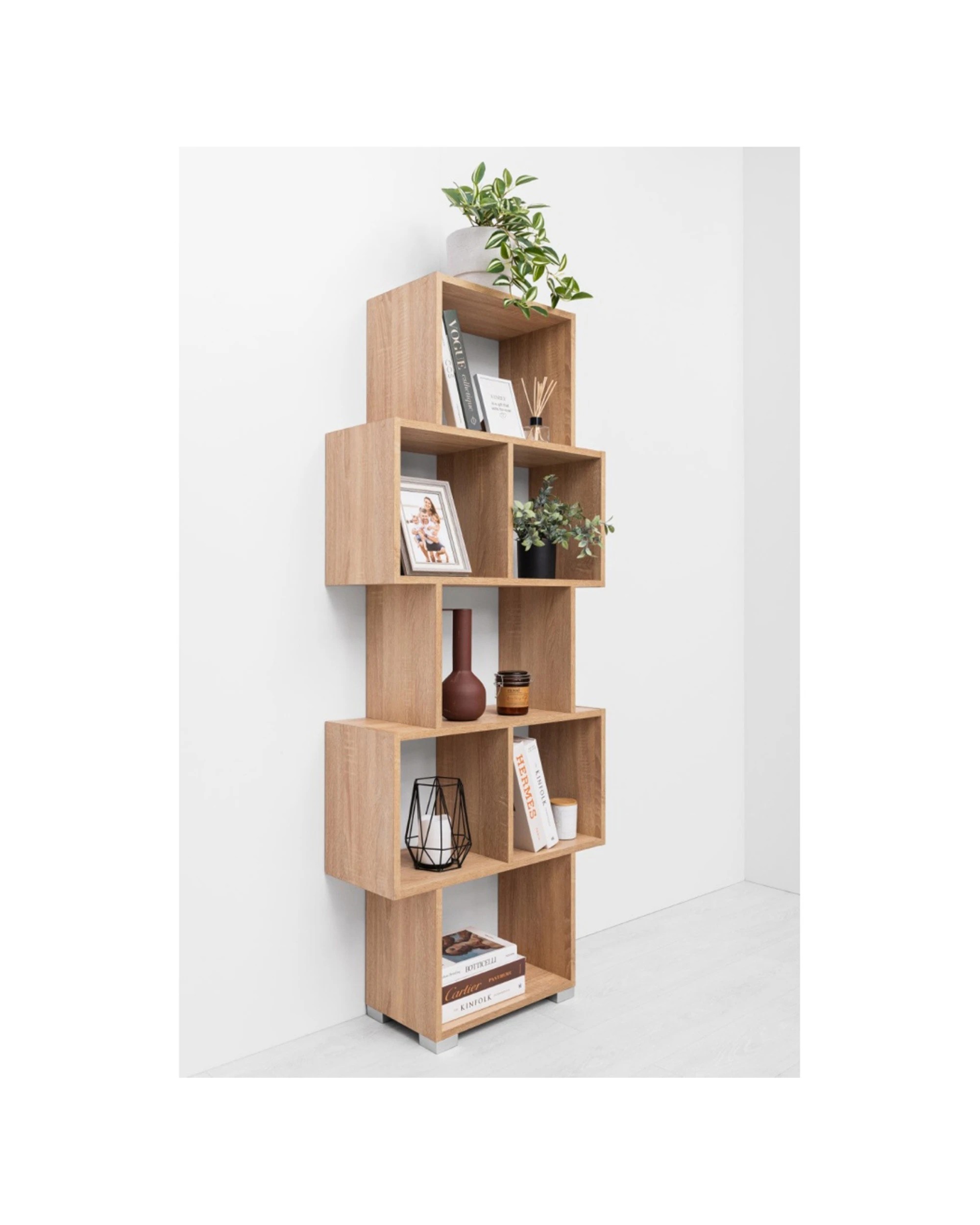 3 European Cabinetry Lisbon Decorative Display Shelf Oak - Natural, 3 of 3