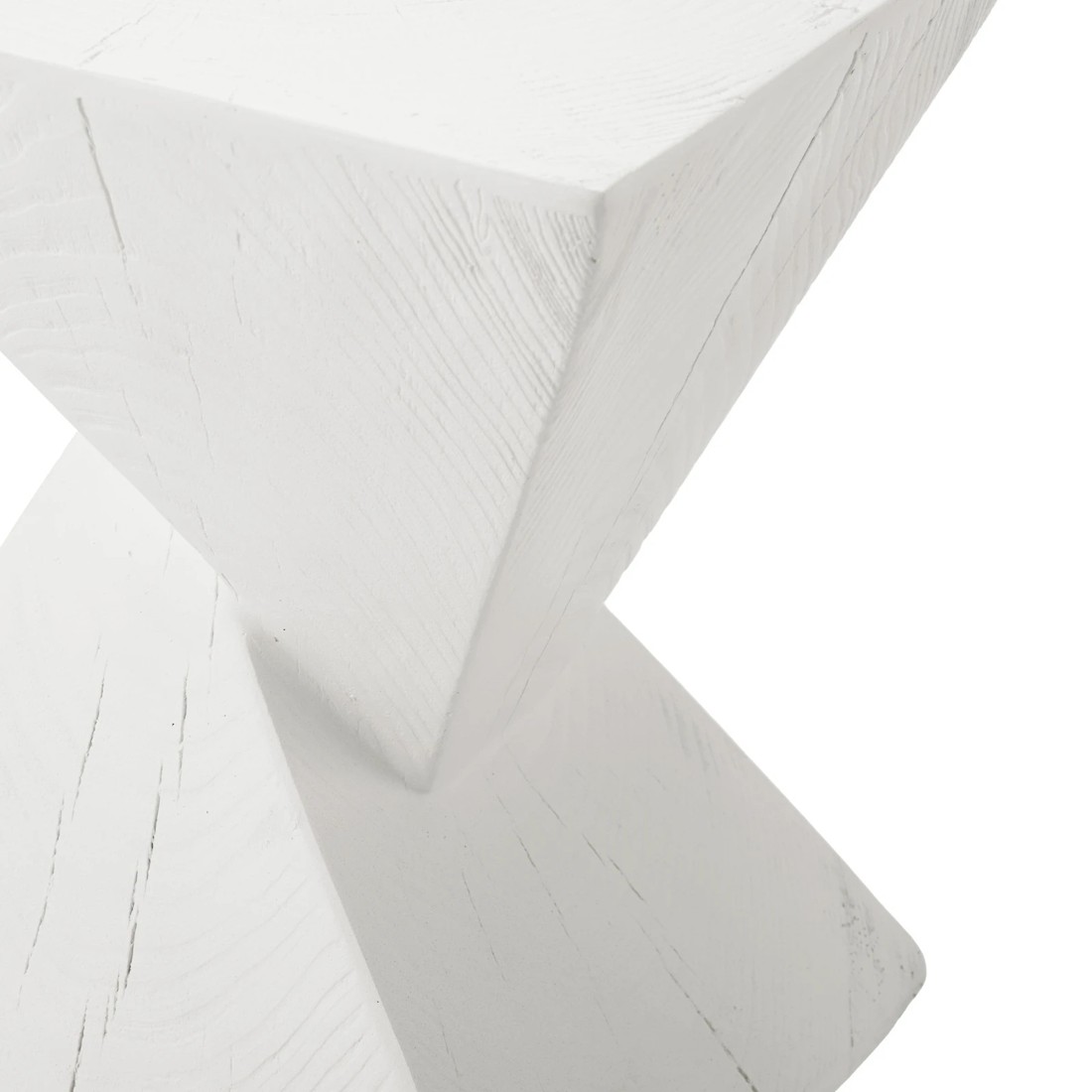 9 Oikiture Side Table Coffee Bedside End Stool Stand Stone Outdoor
 - White, 9 of 10