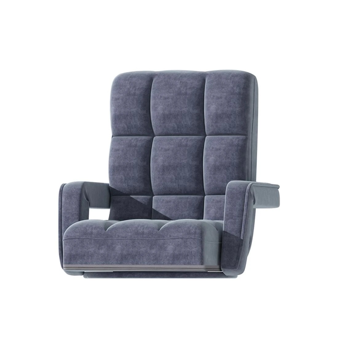 4 Artiss Floor Chair Lounge Sofa Swivel Charcoal - Grey, 4 of 6