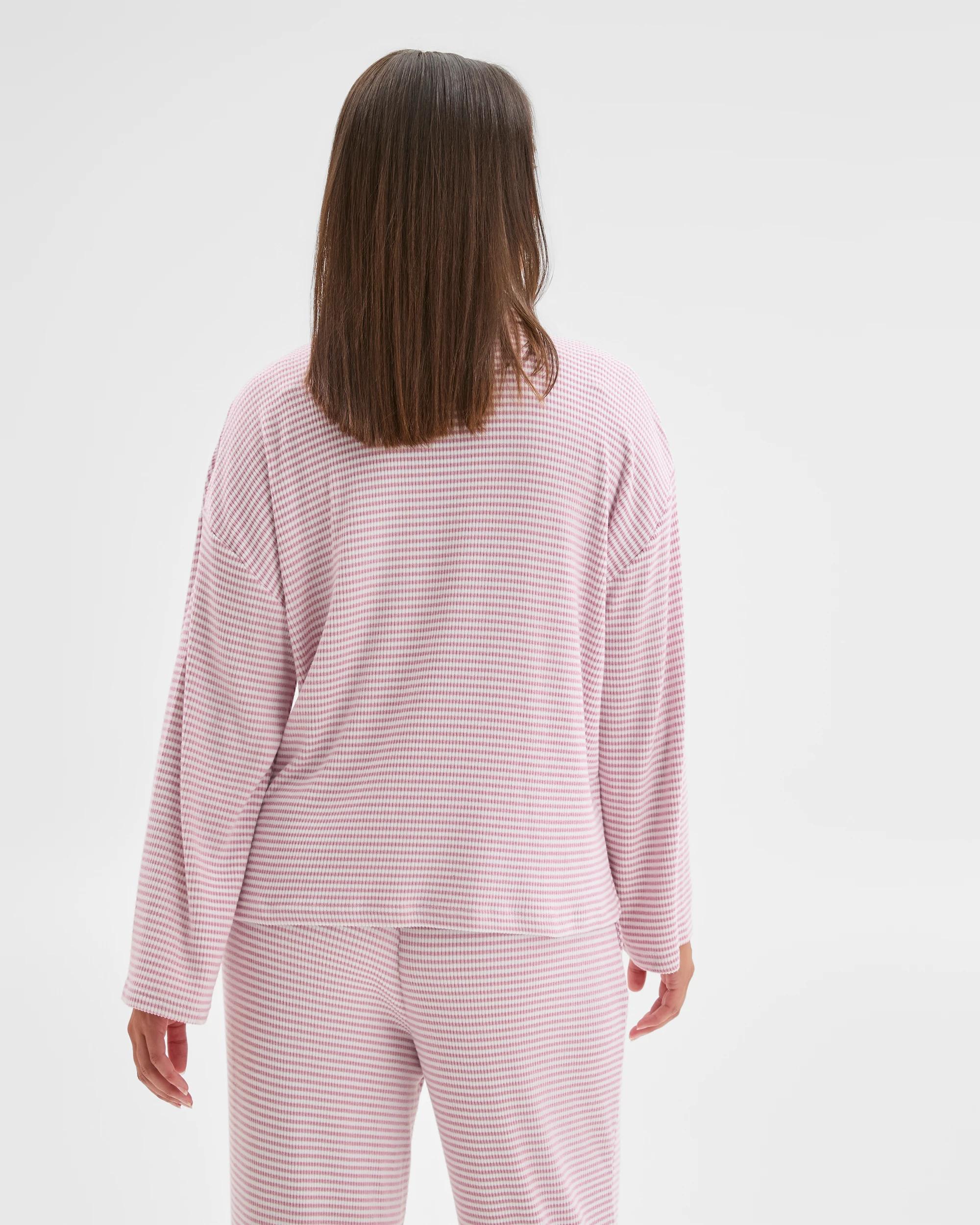 5 Target Woman Cosy Rib Notch Collar Top PINK, 5 of 5