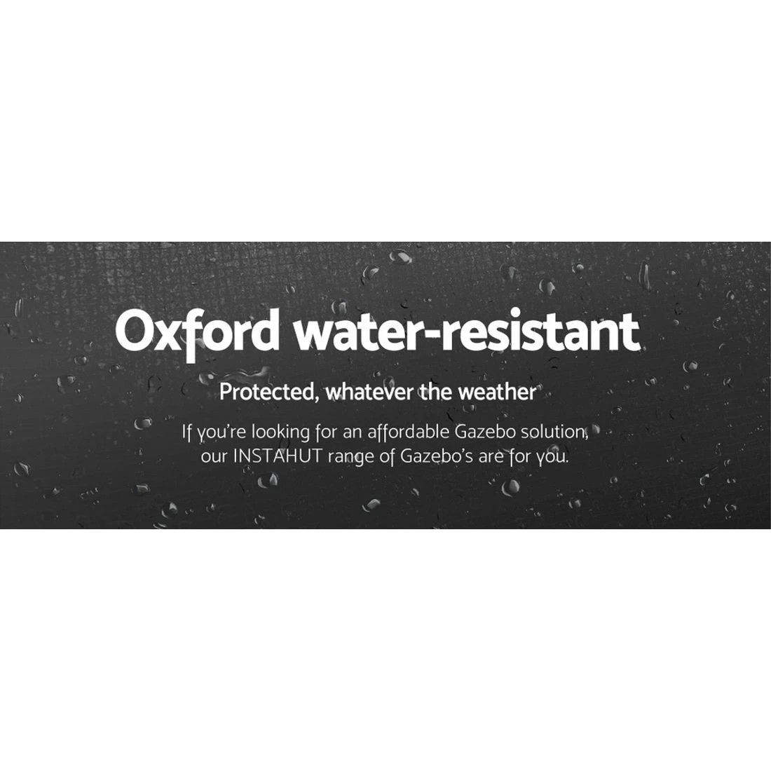 5 Instahut Gazebo 3x4.5 Pop Up Marquee Folding Tent Wedding Gazebos Camping Outdoor Shade Canopy - Black, 5 of 8